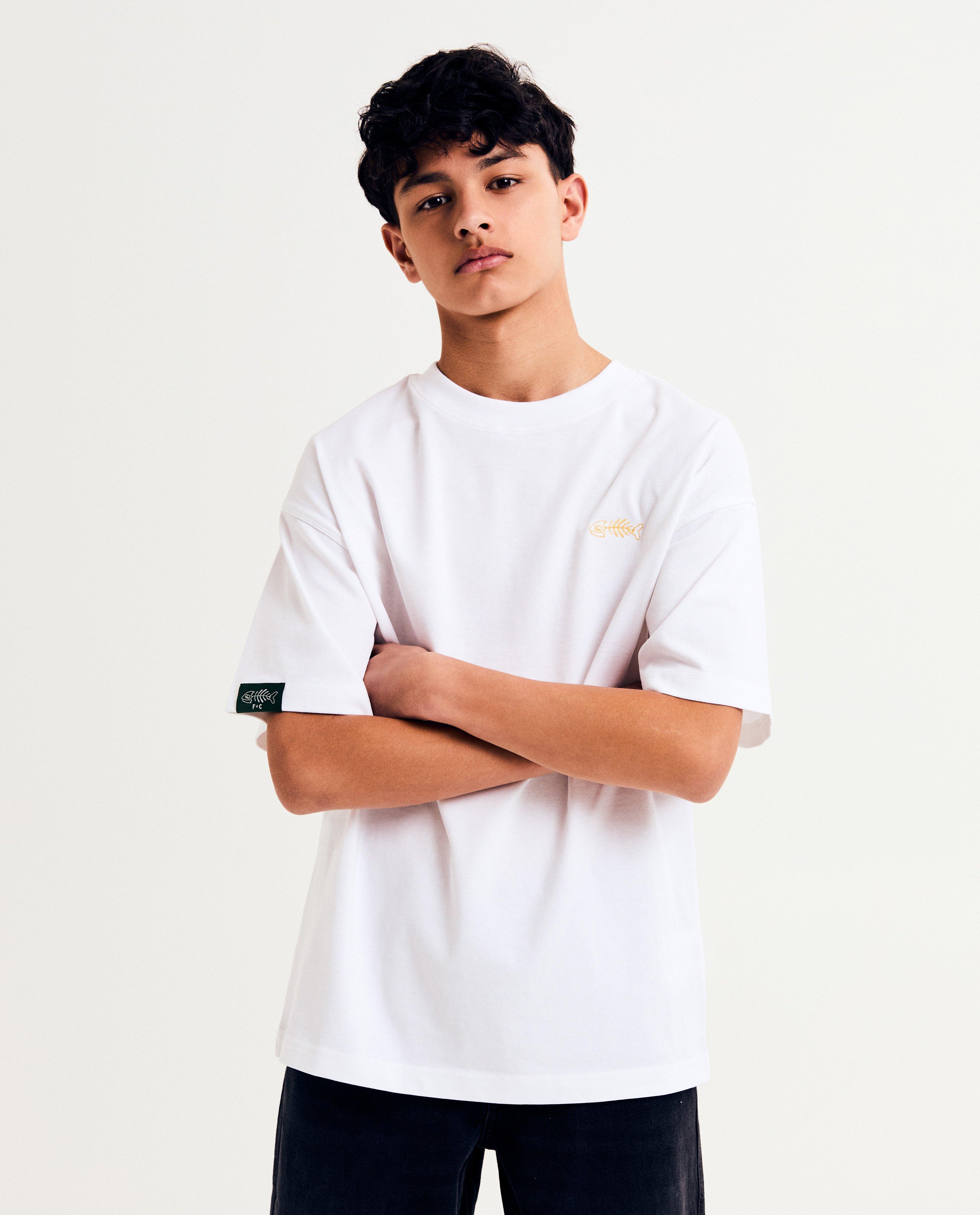 T-shirts - T-shirt met backprint, loose fit, XXXS-L