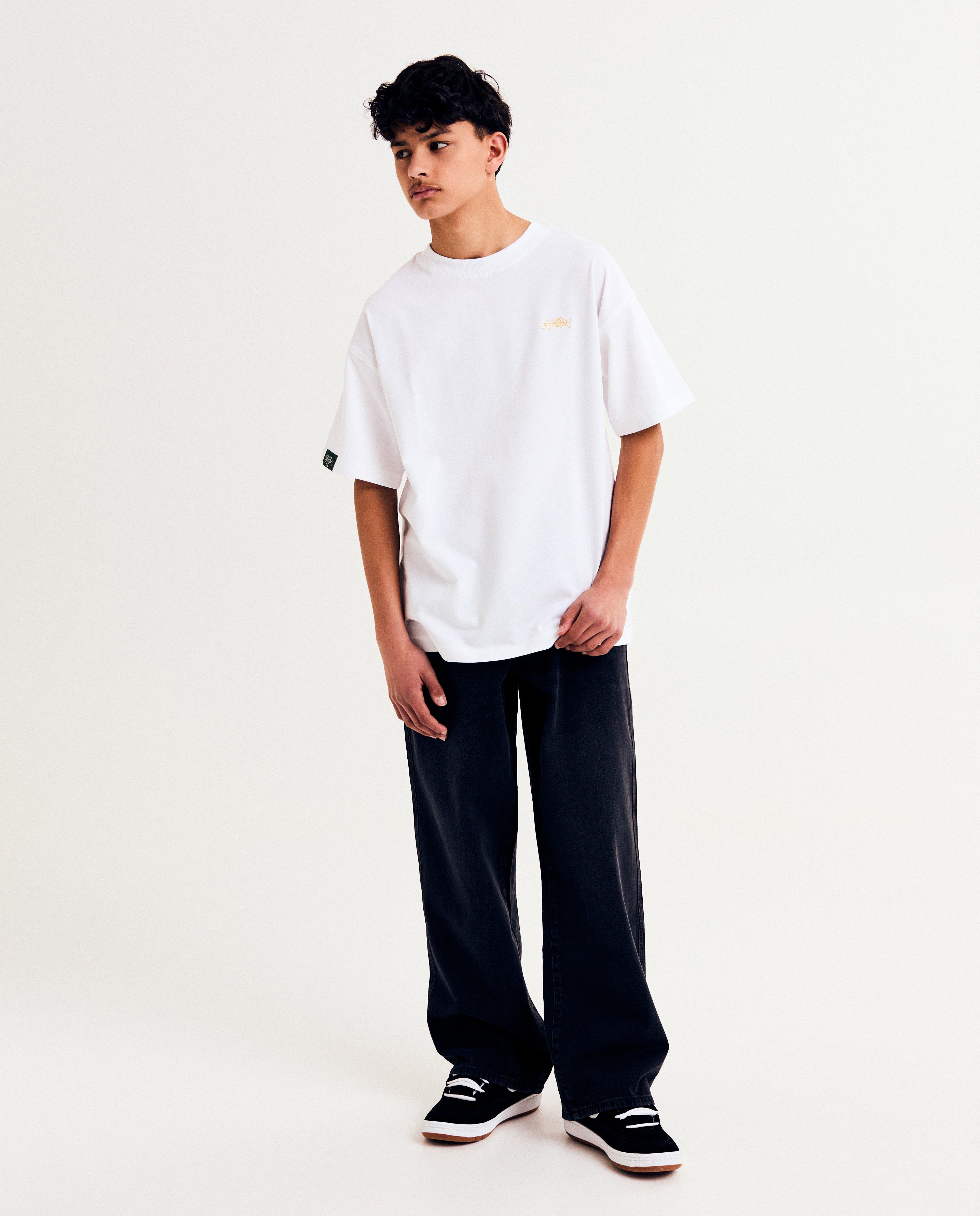 T-shirts - T-shirt met backprint, loose fit, XXXS-L