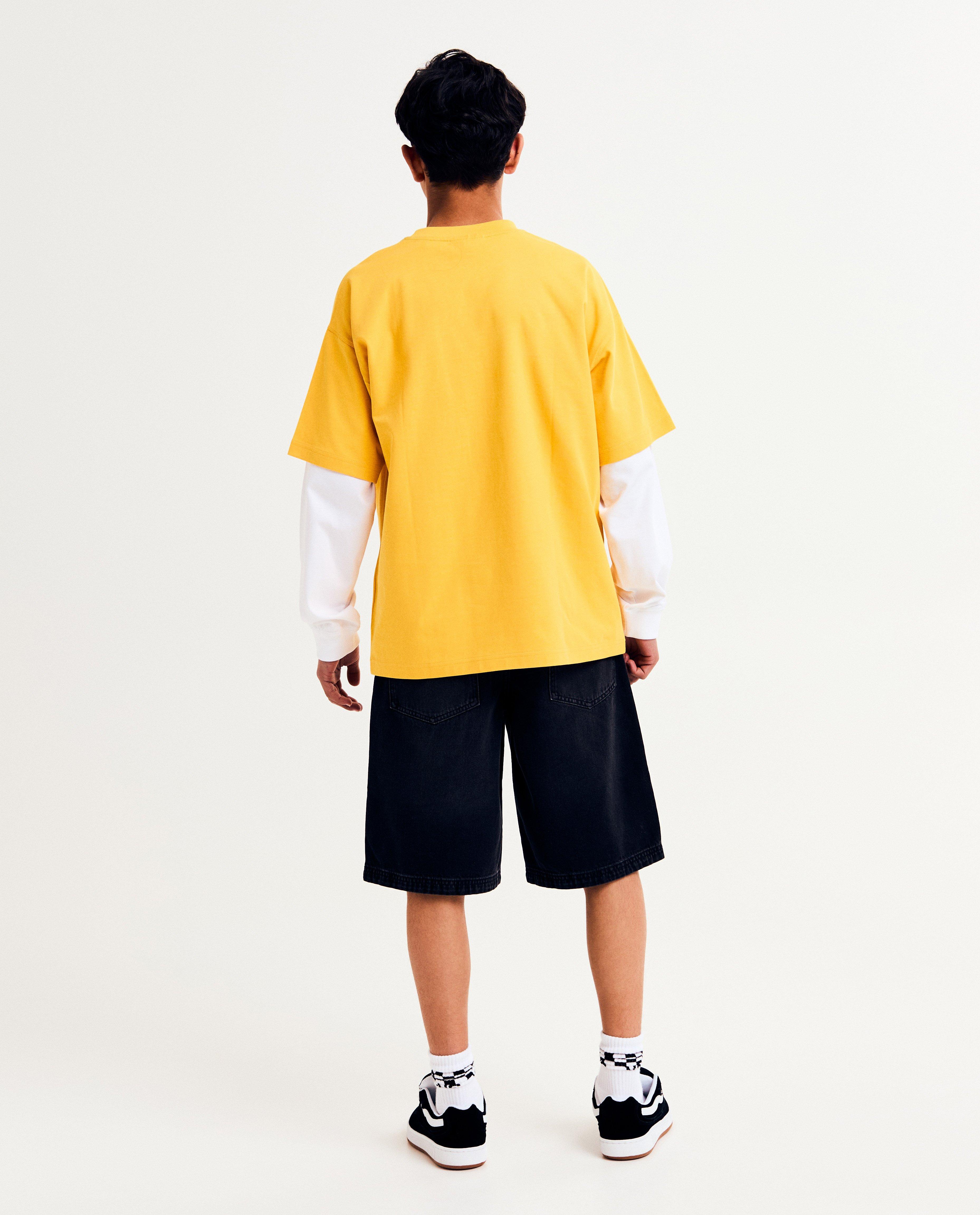 T-shirts - T-shirt met opschrift, loose fit, XXXS-L