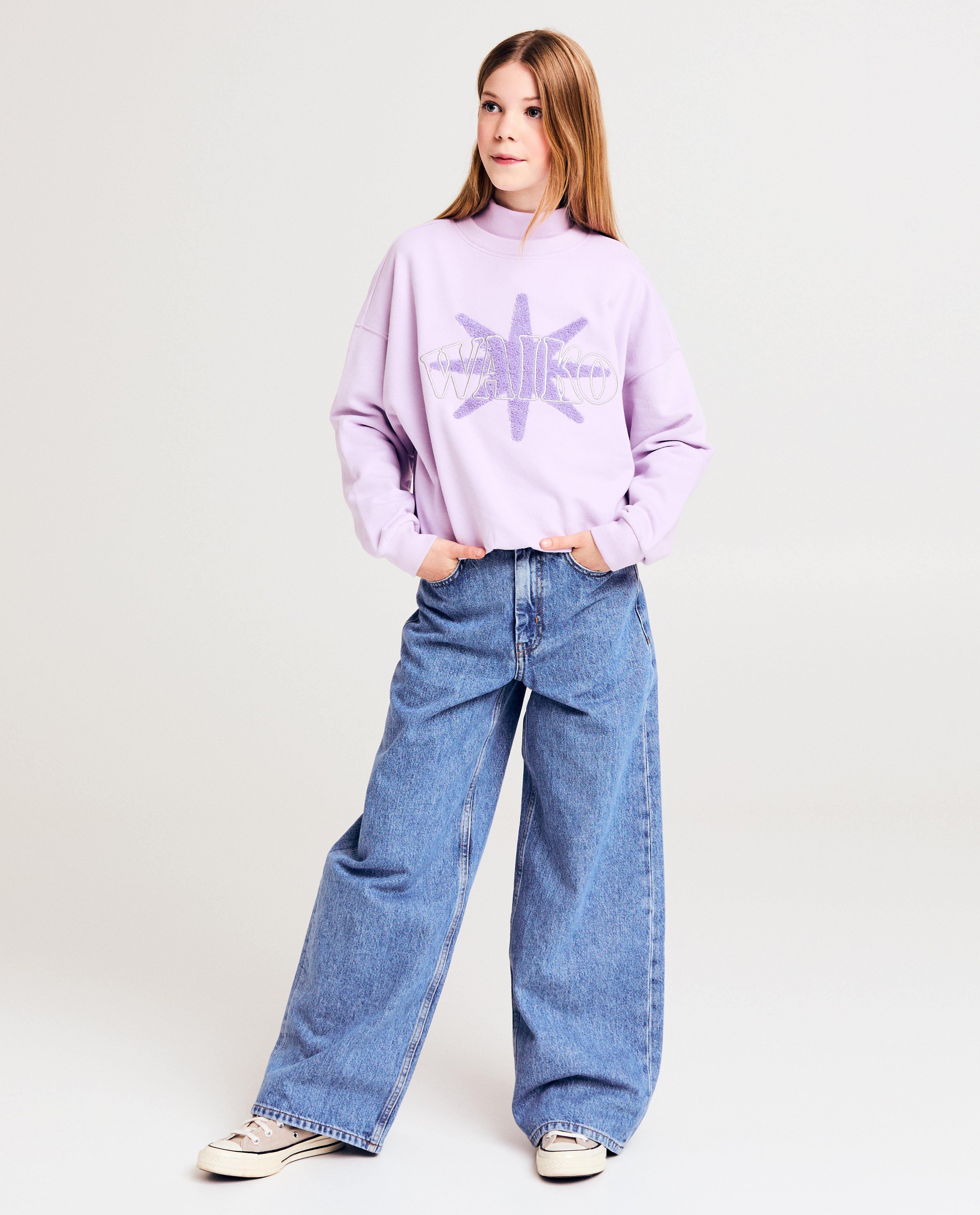 Sweaters - Sweater met geborduurd opschrift