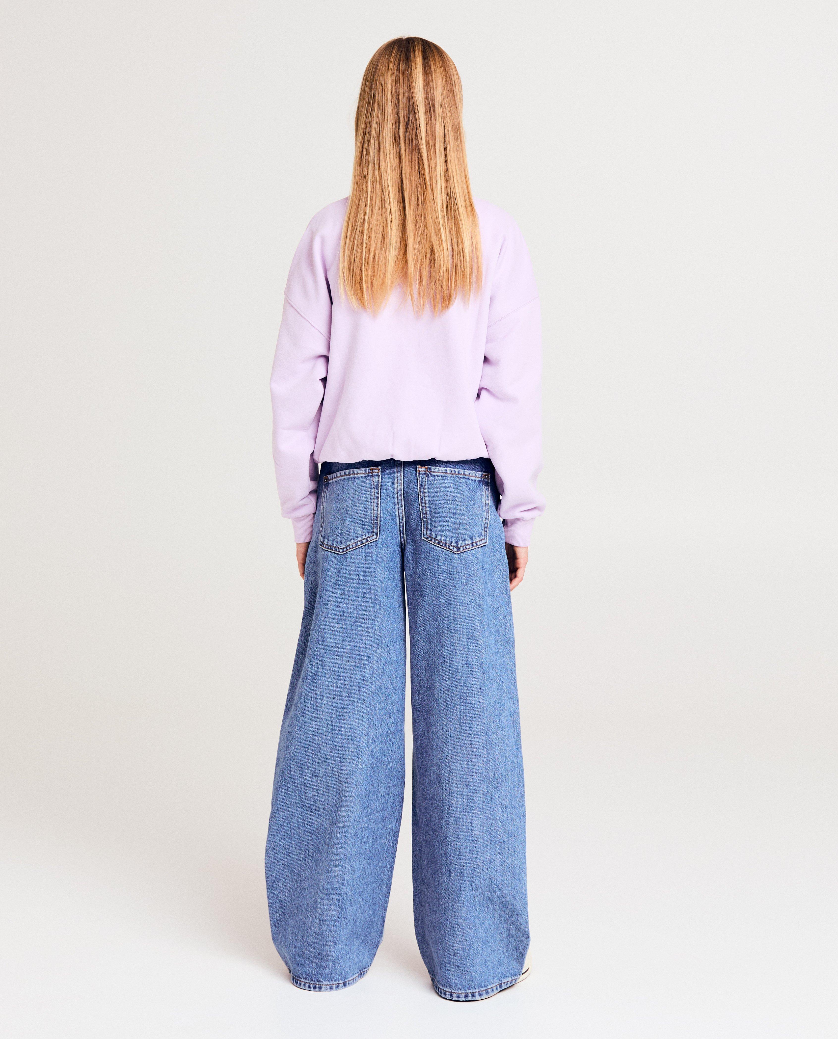 Sweaters - Sweater met geborduurd opschrift