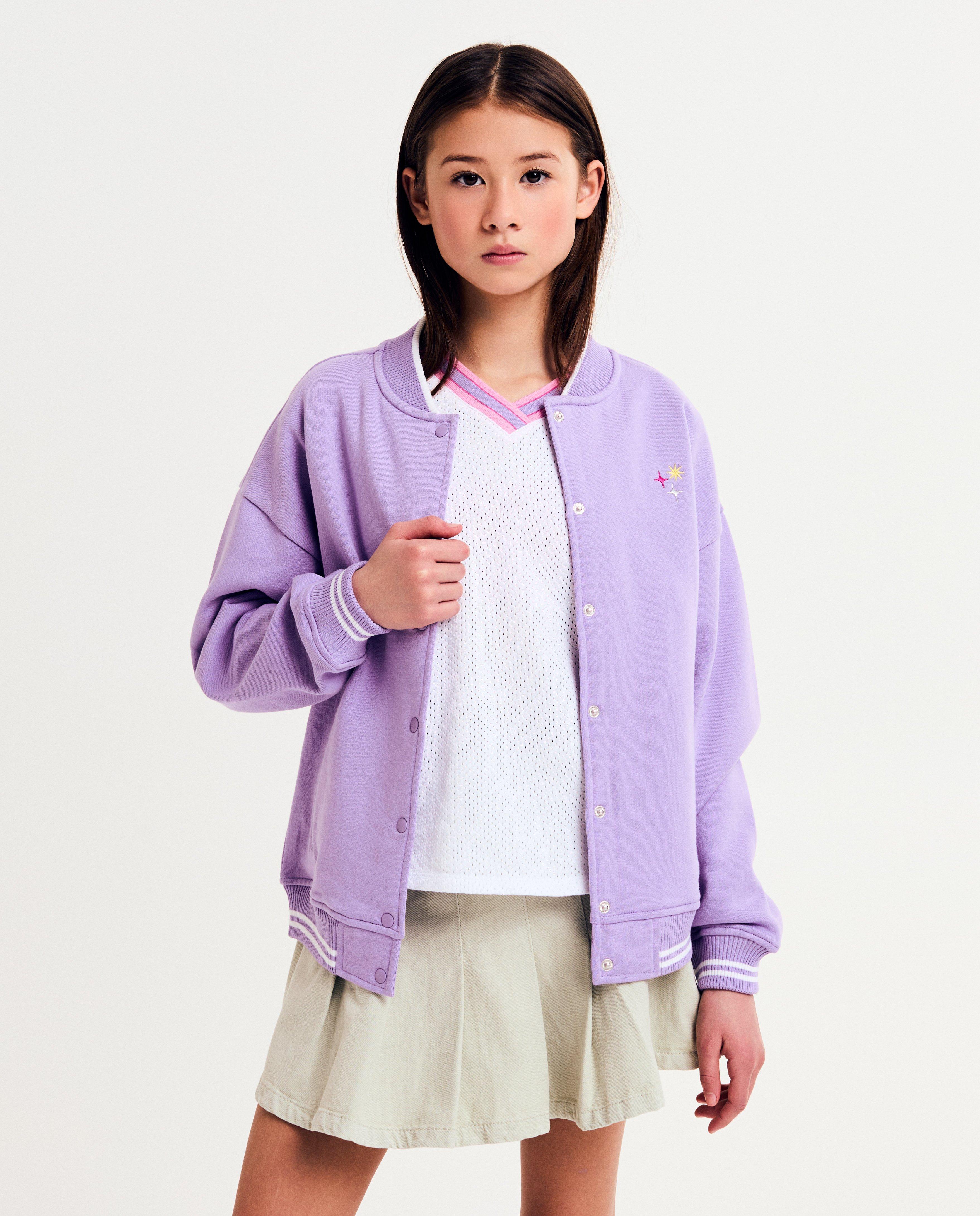 Paars sweatvest - null - Waiko