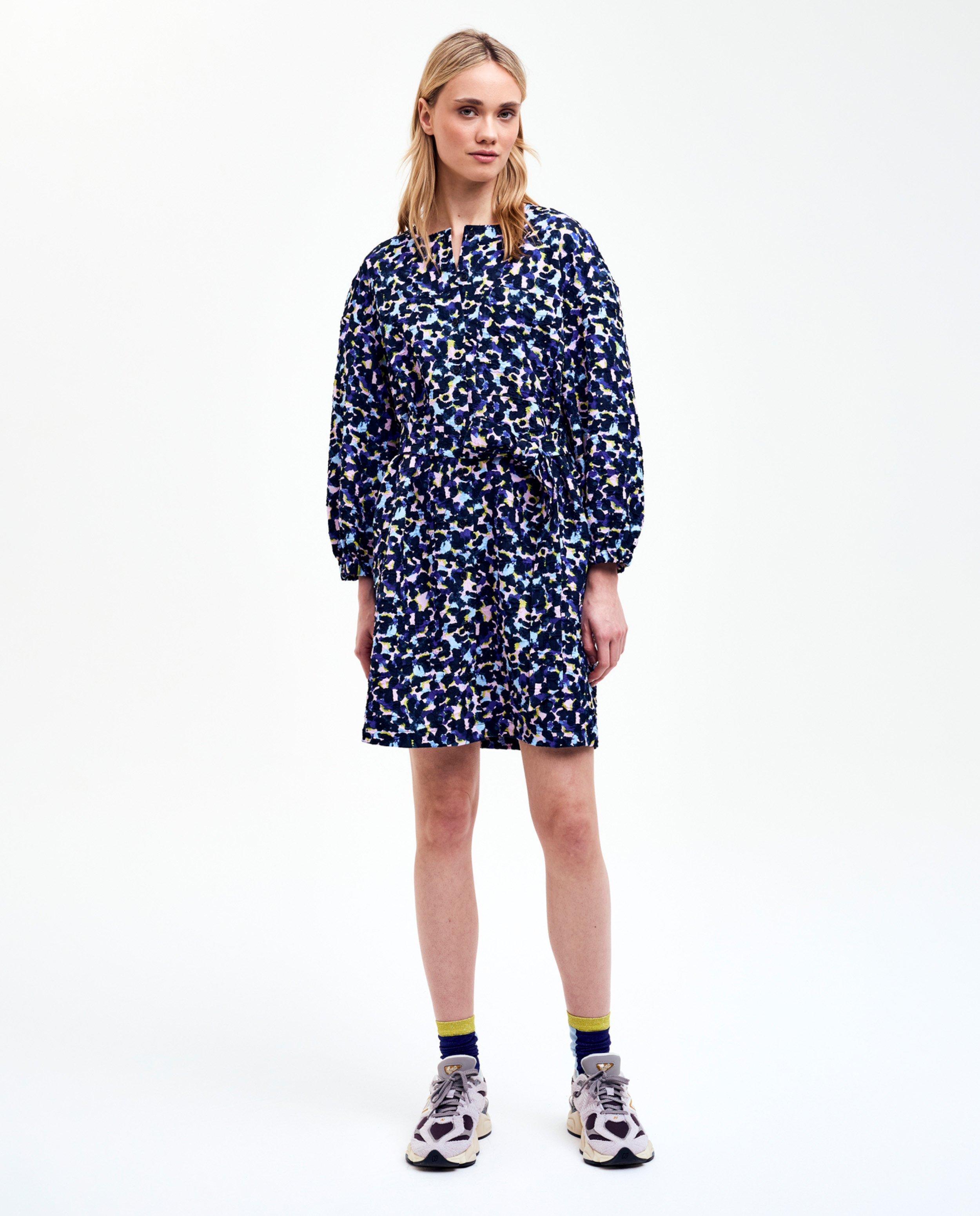 Jurk met luipaardprint - null - CKS Dames