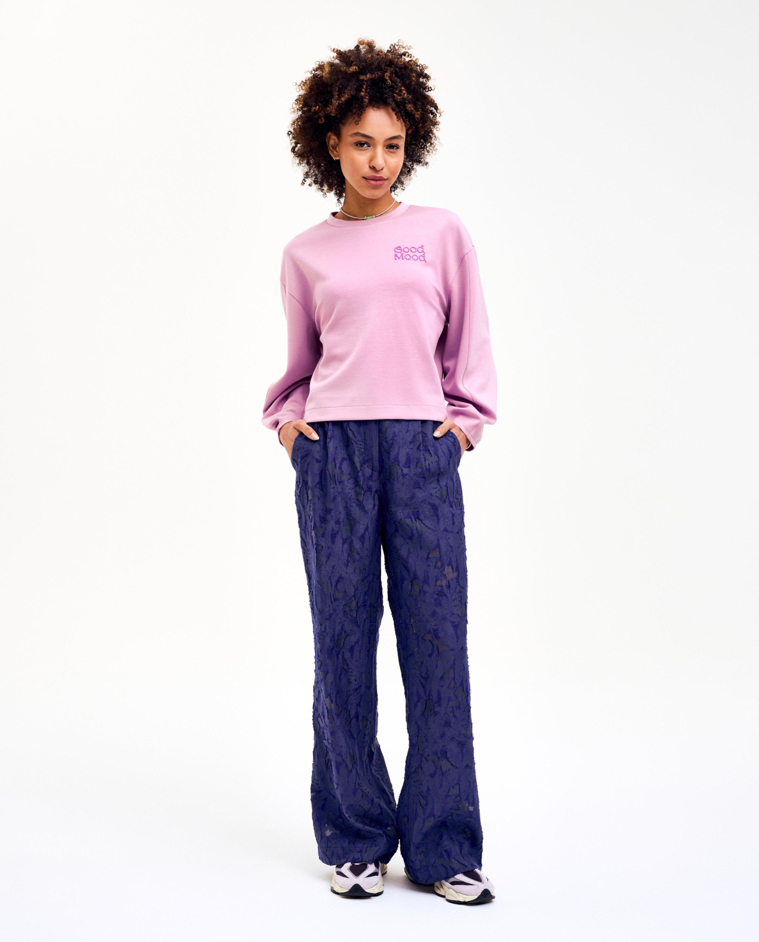 Sweaters - Sweater met opschrift