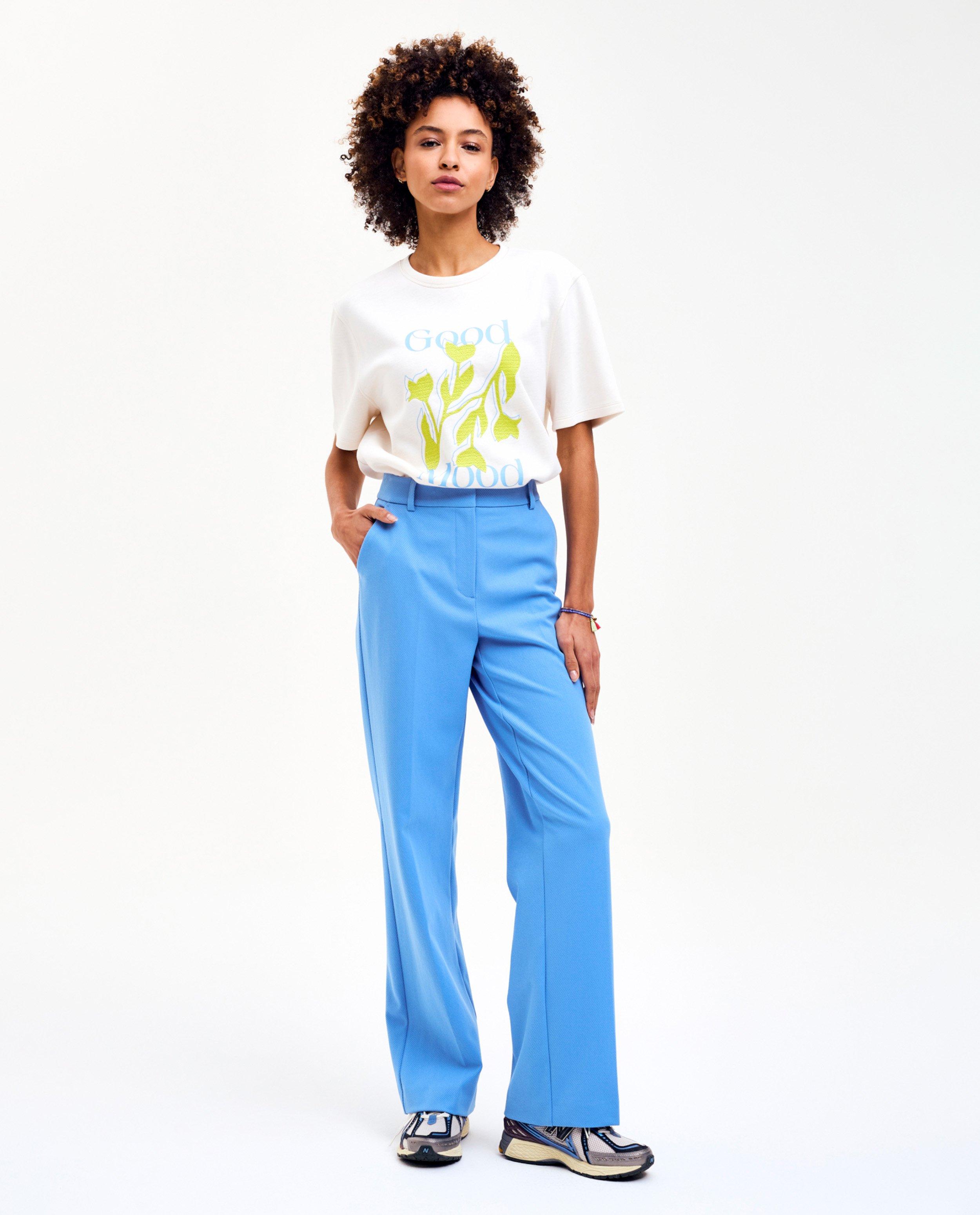 T-shirts - T-shirt met bloemenprint