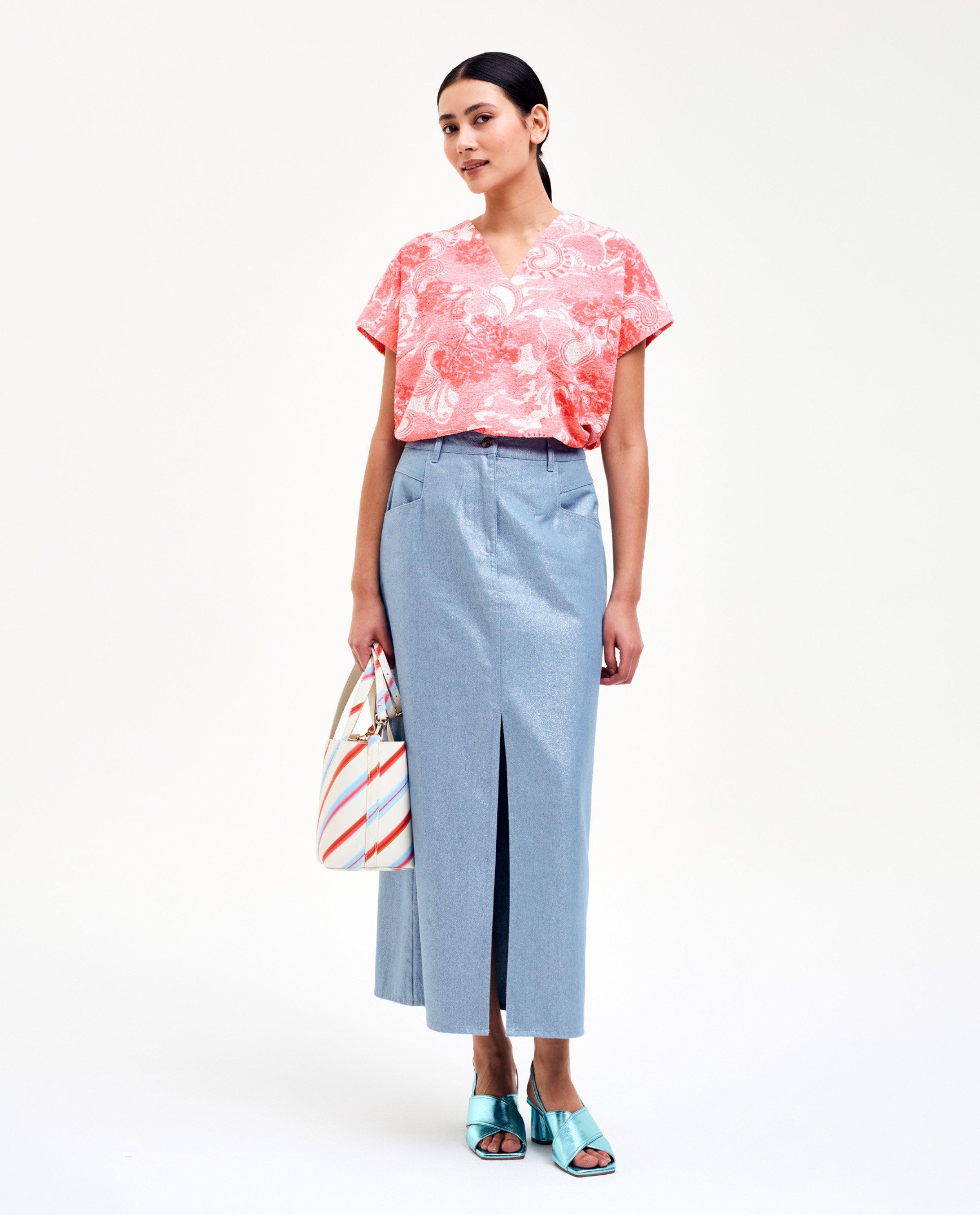Hemden - Blouse met structuur