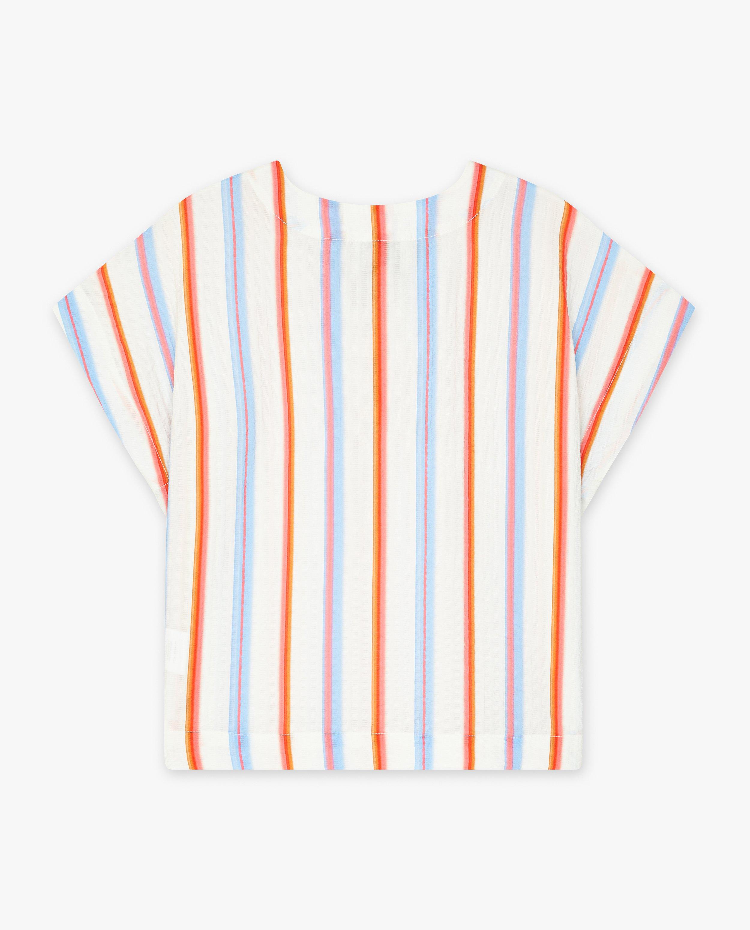 Blouse met strepen - Product Detail - blauw - afbeelding nummer 5