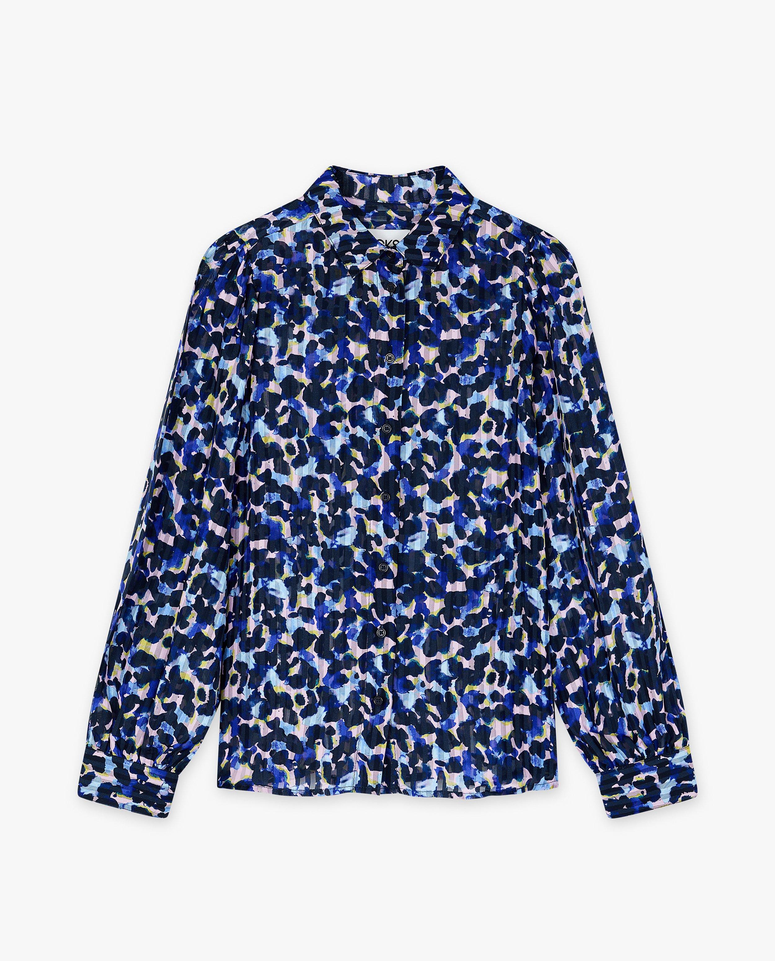 Hemden - Blouse met luipaardprint