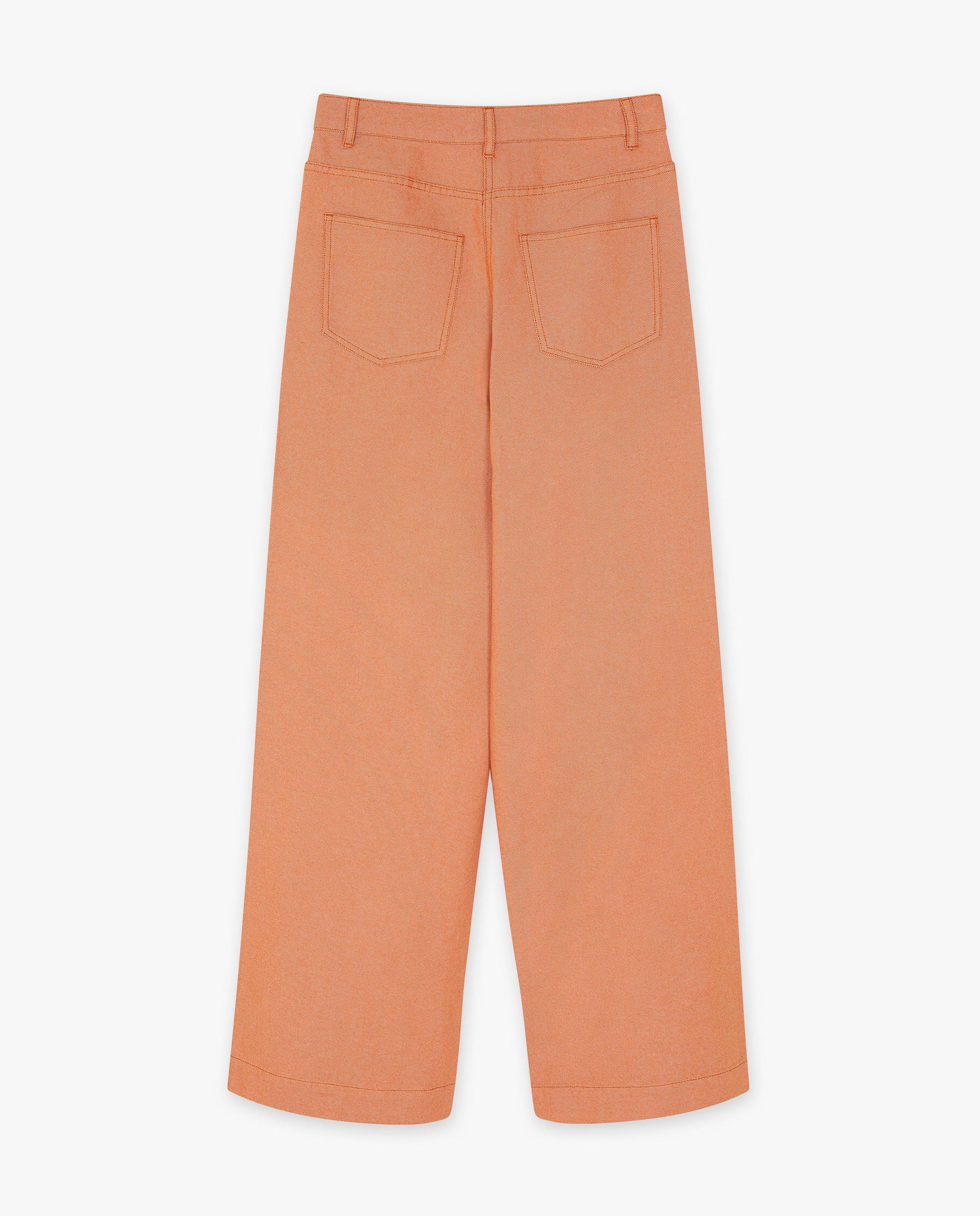 Jeans orange - D&eacute;tails du produit - brun - image num&eacute;ro 5