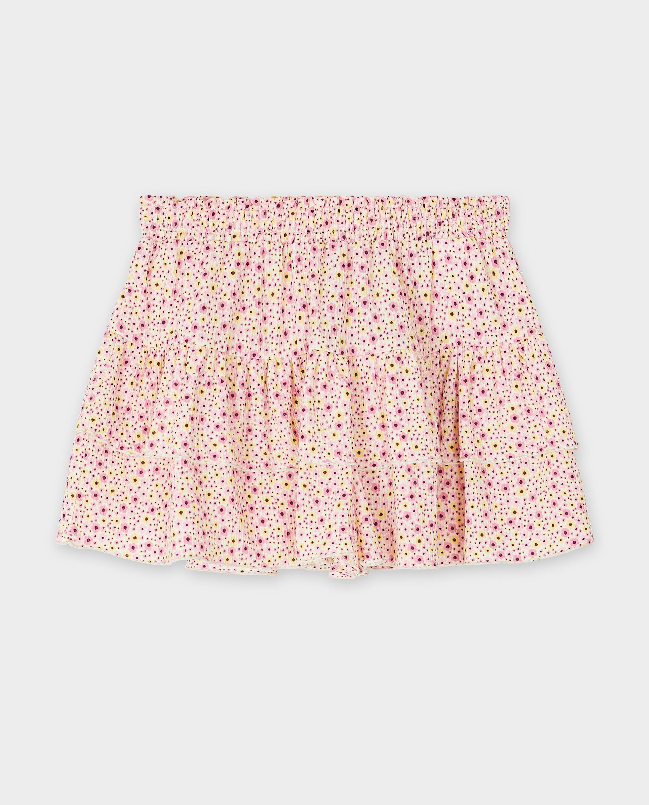 Shorts - Jupe à imprimé floral, 9-16 ans