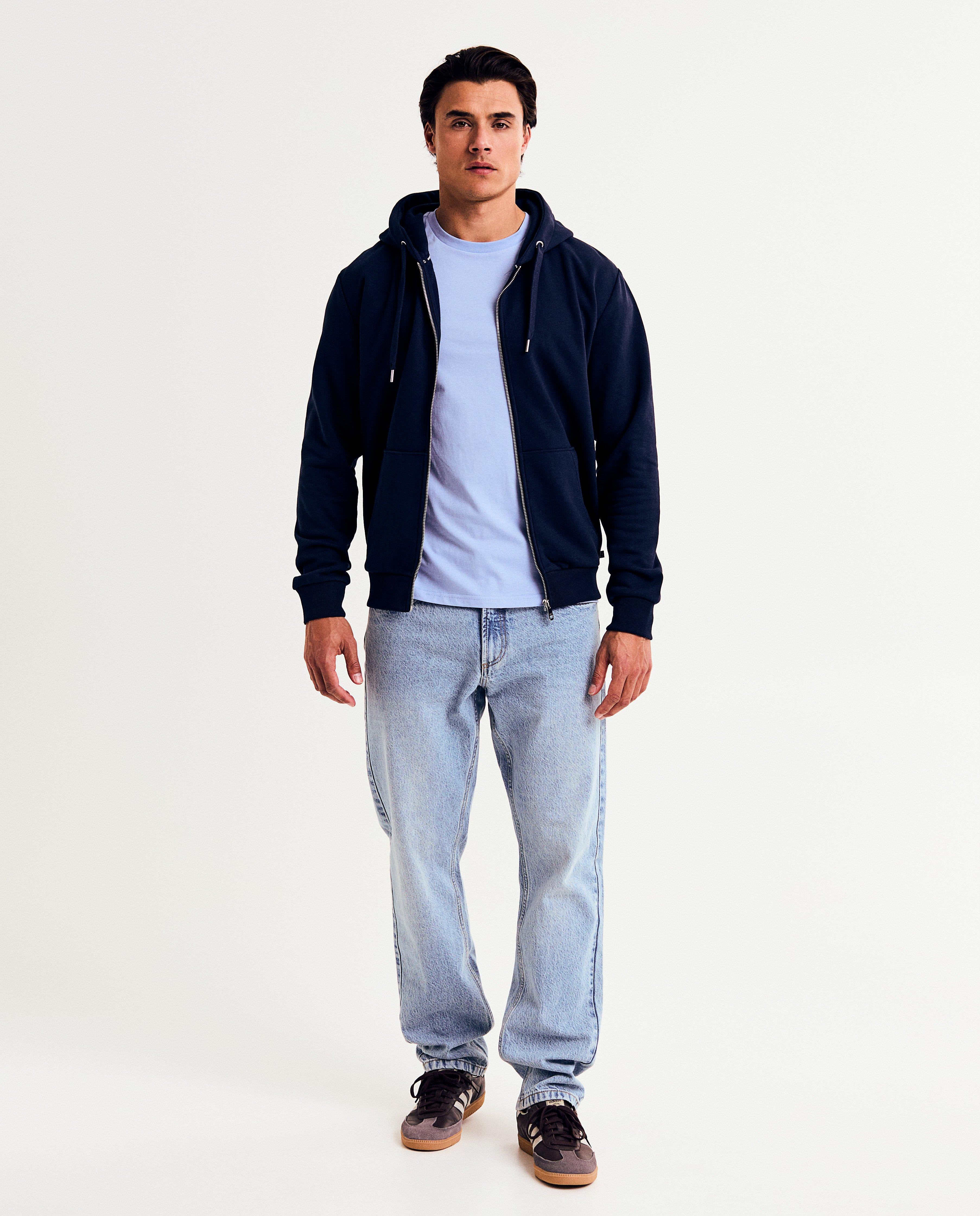 Cardigan - Donkerblauw sweatvest