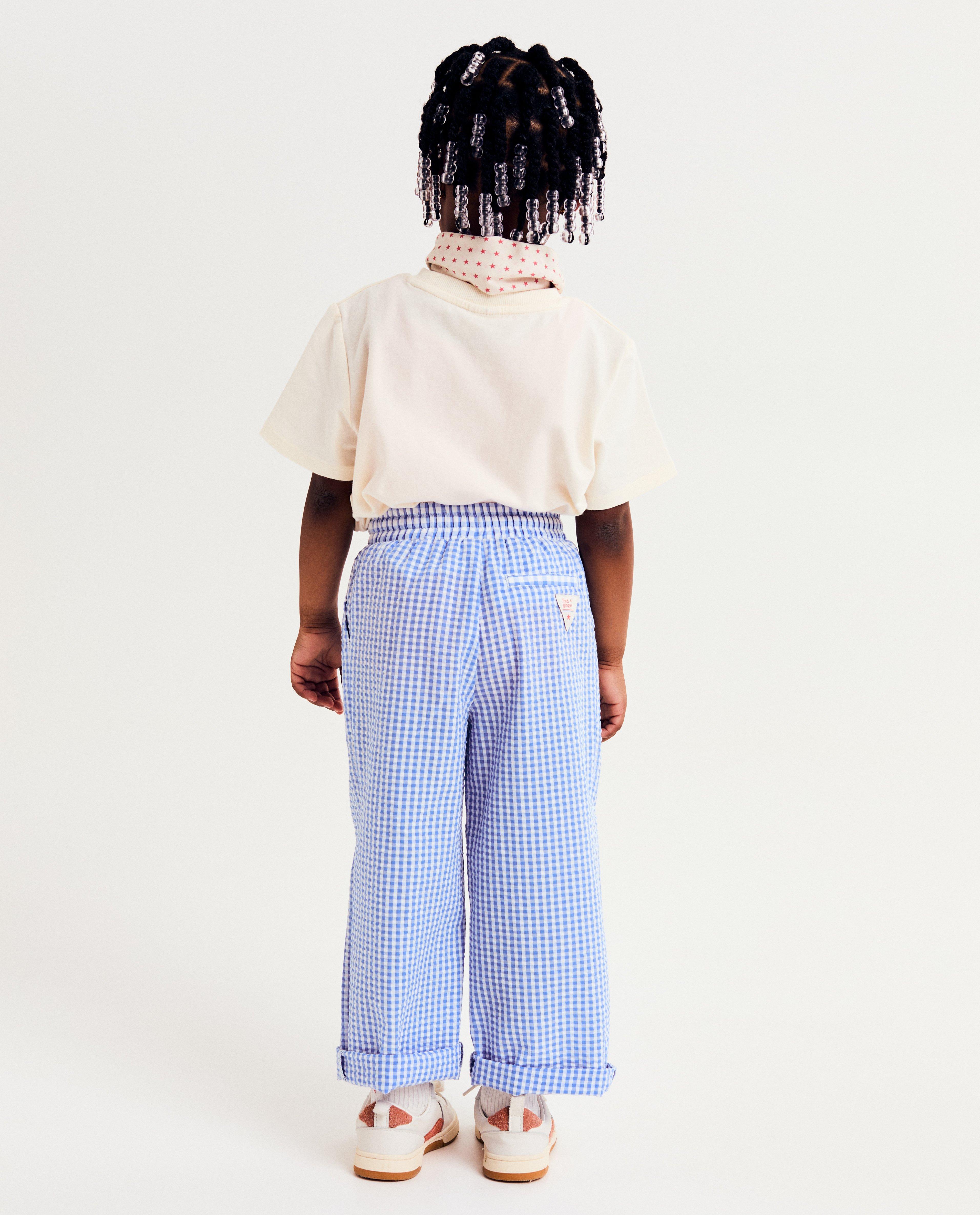 Broeken - Broek met structuur, straight fit