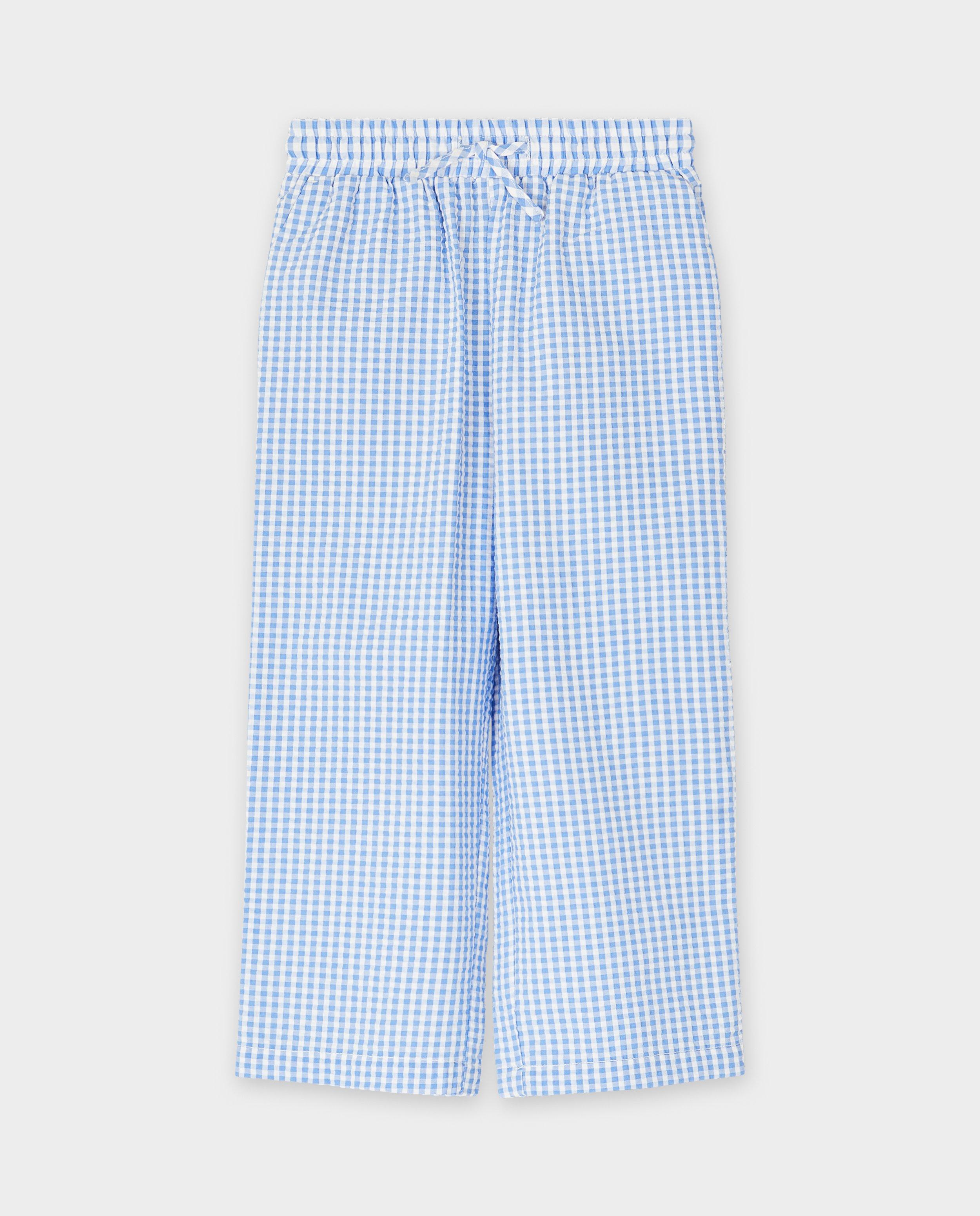Broeken - Broek met structuur, straight fit