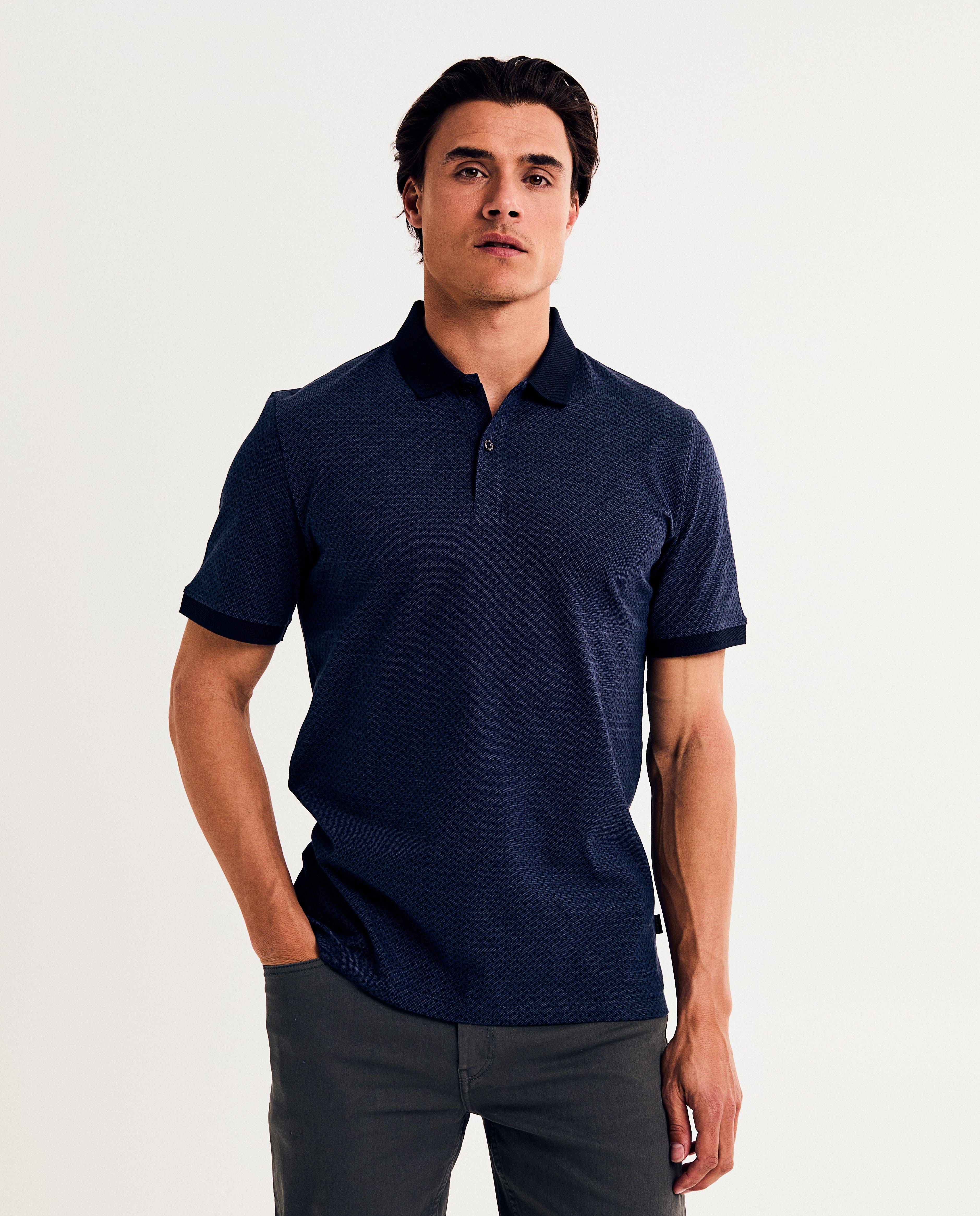 Donkerblauwe polo - null - Quarterback