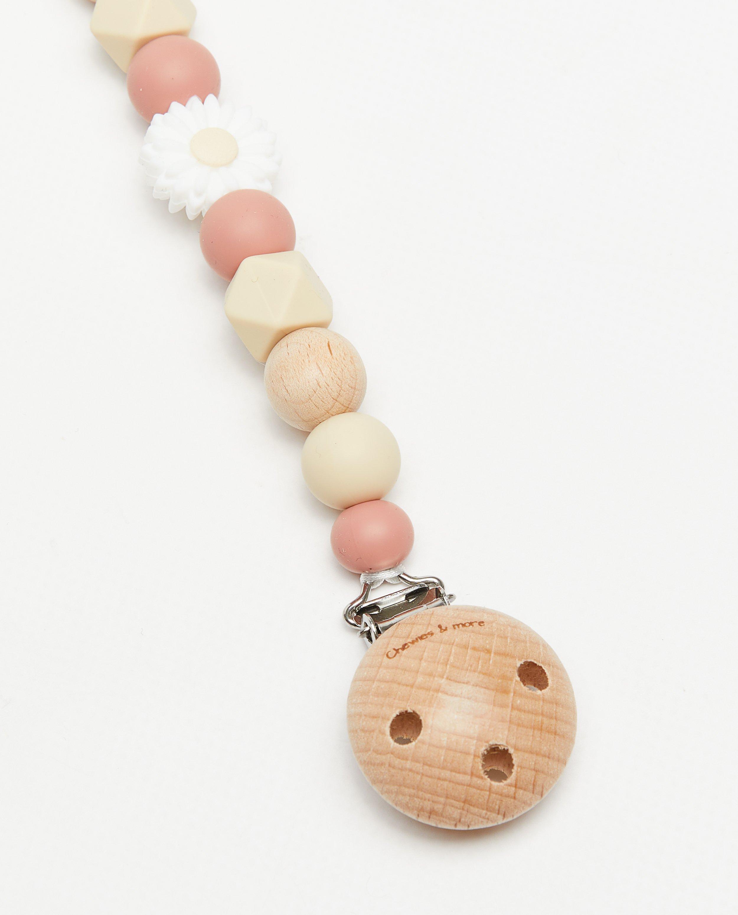 Accessoires pour bébés - Clip pour sucette en perles