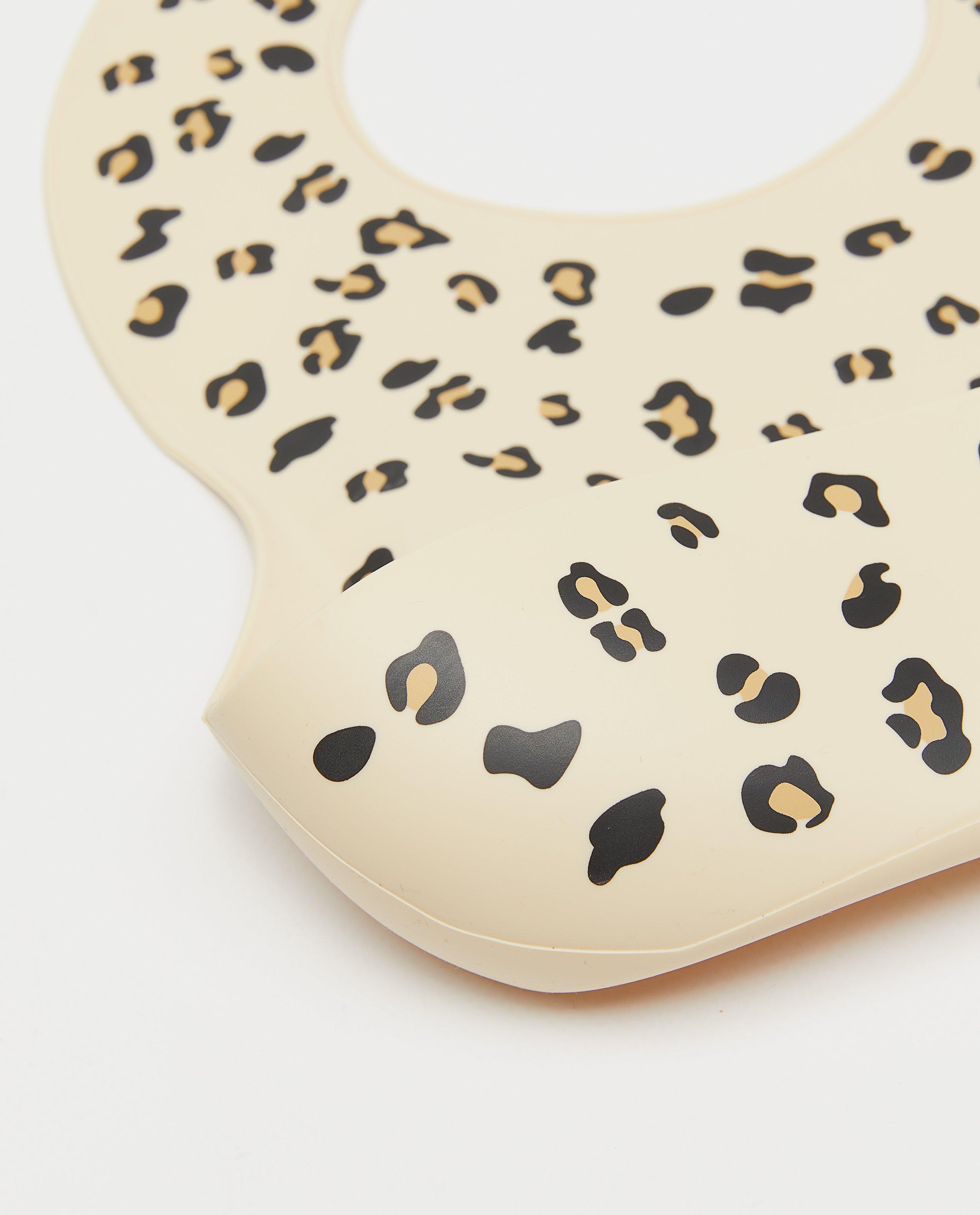 Babyspulletjes - Siliconen slab met luipaardprint