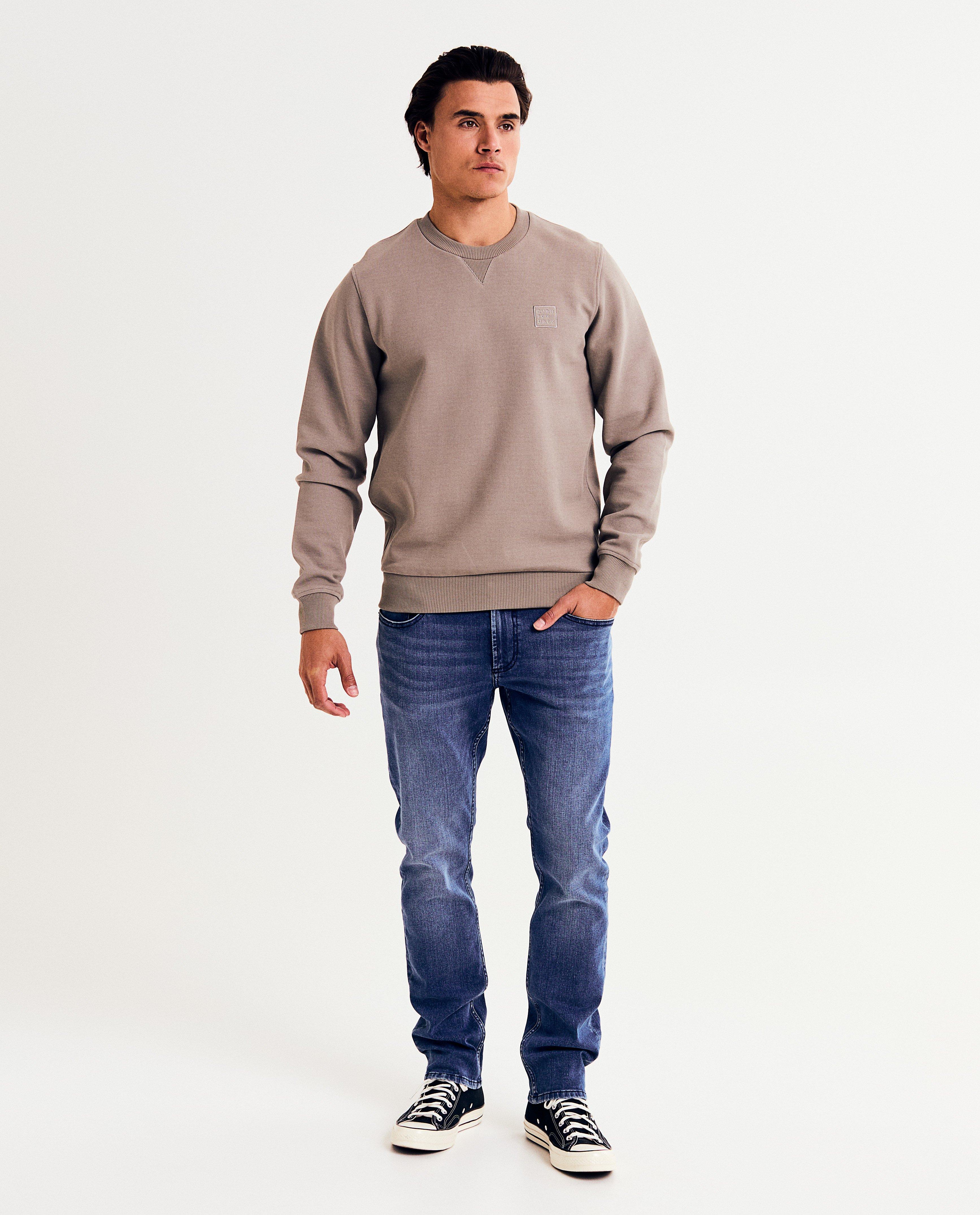 Blauwe jeans, slim fit - null - Quarterback