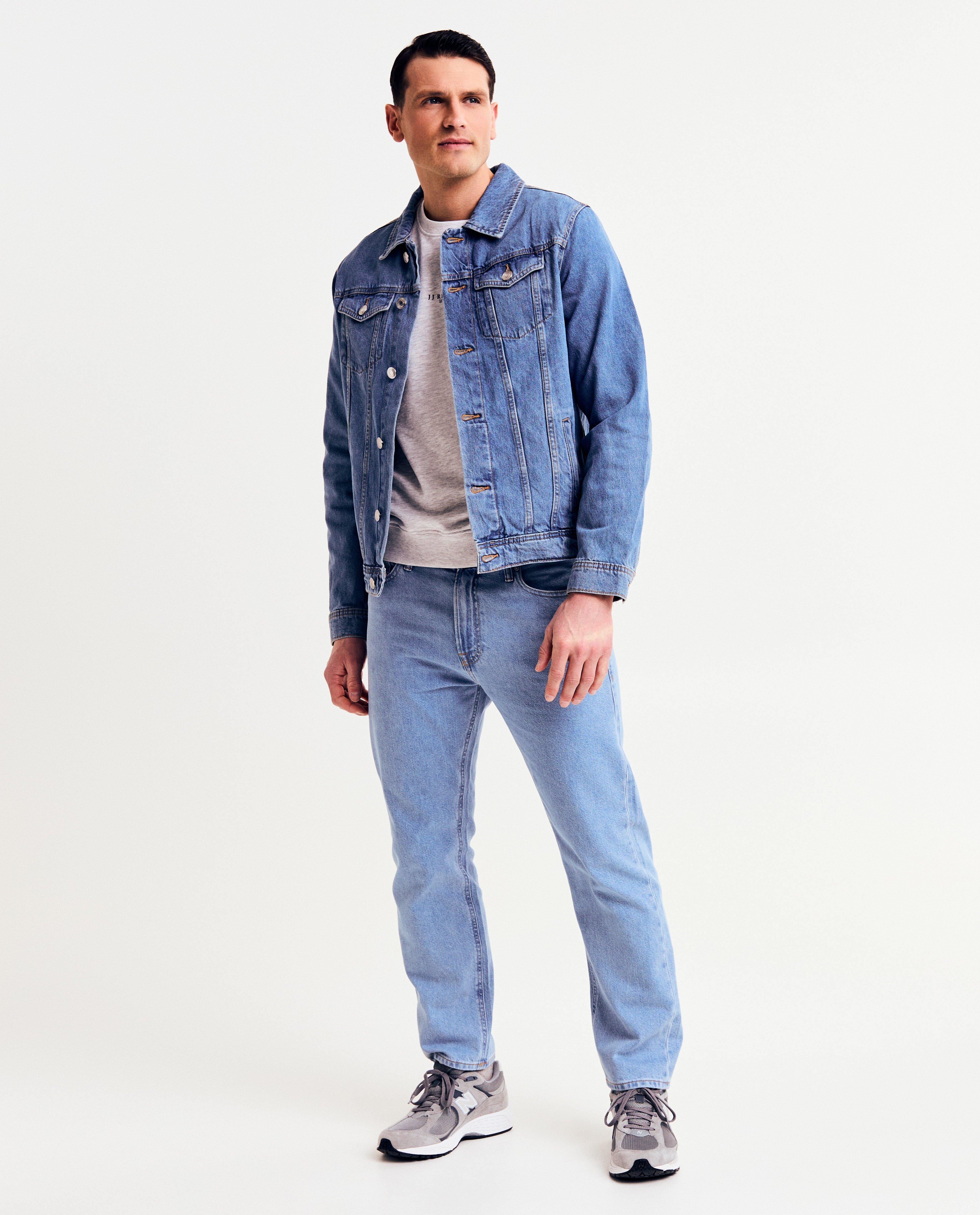 Cardigan - Blauw jeansvest