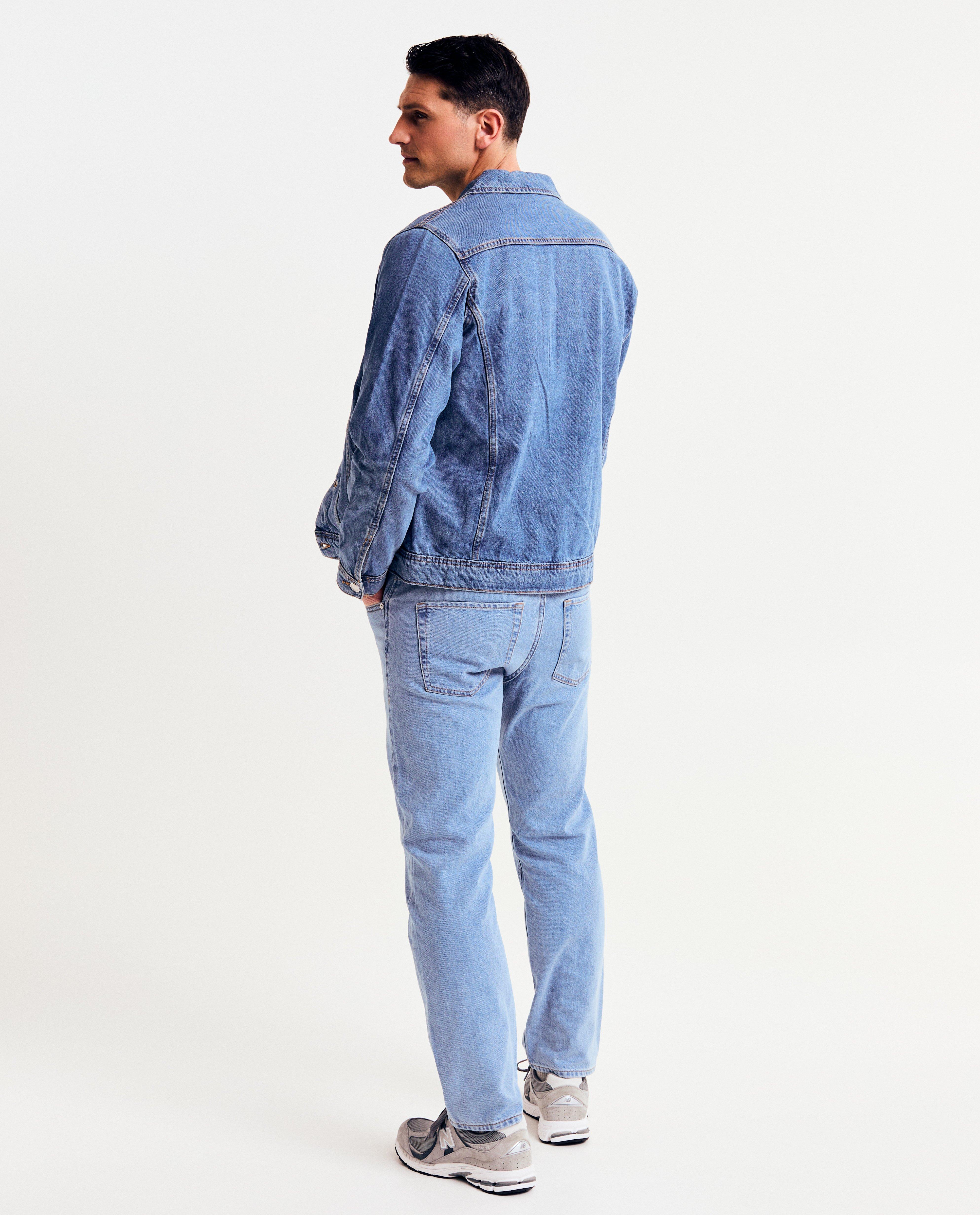 Cardigan - Blauw jeansvest