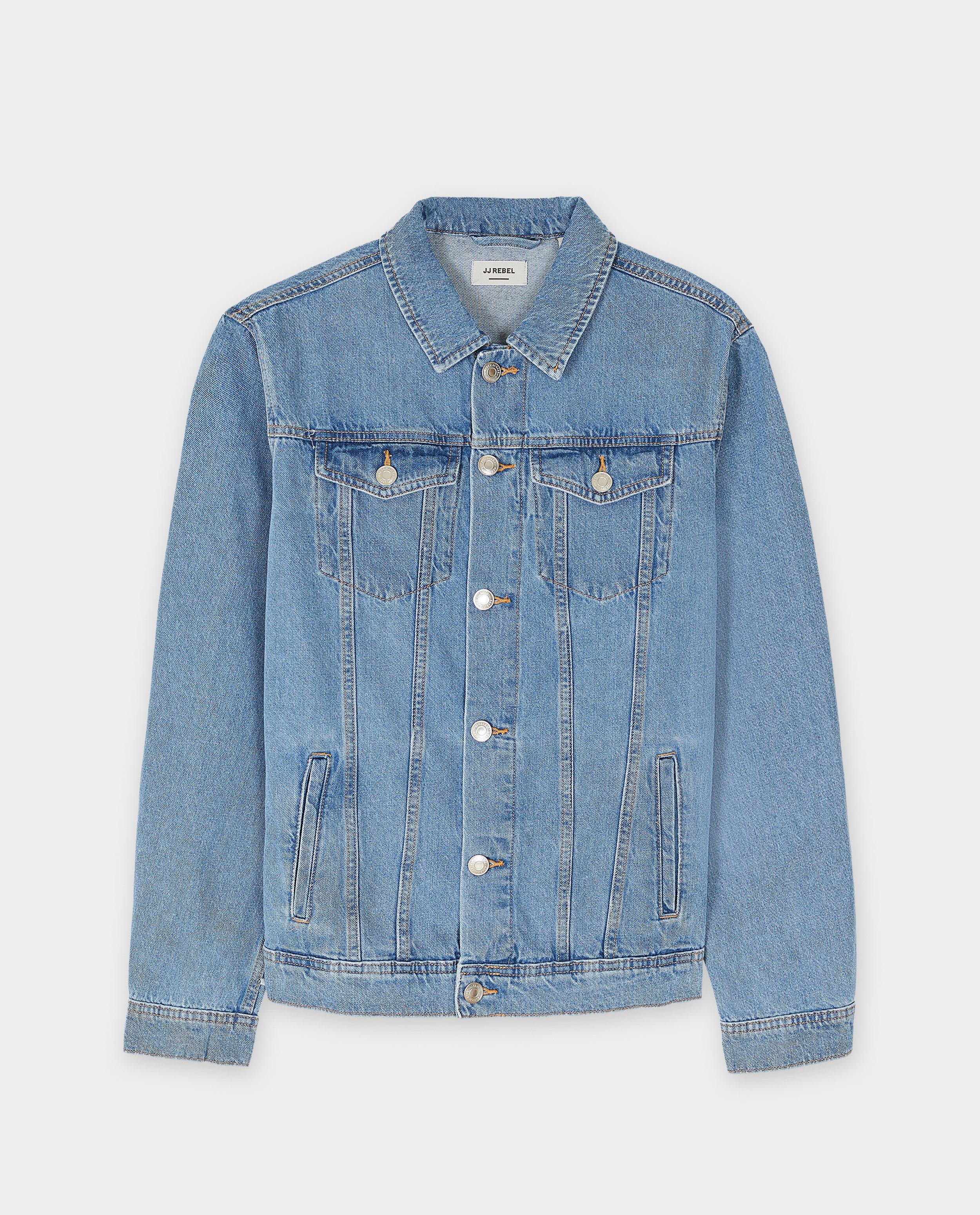 Cardigan - Blauw jeansvest