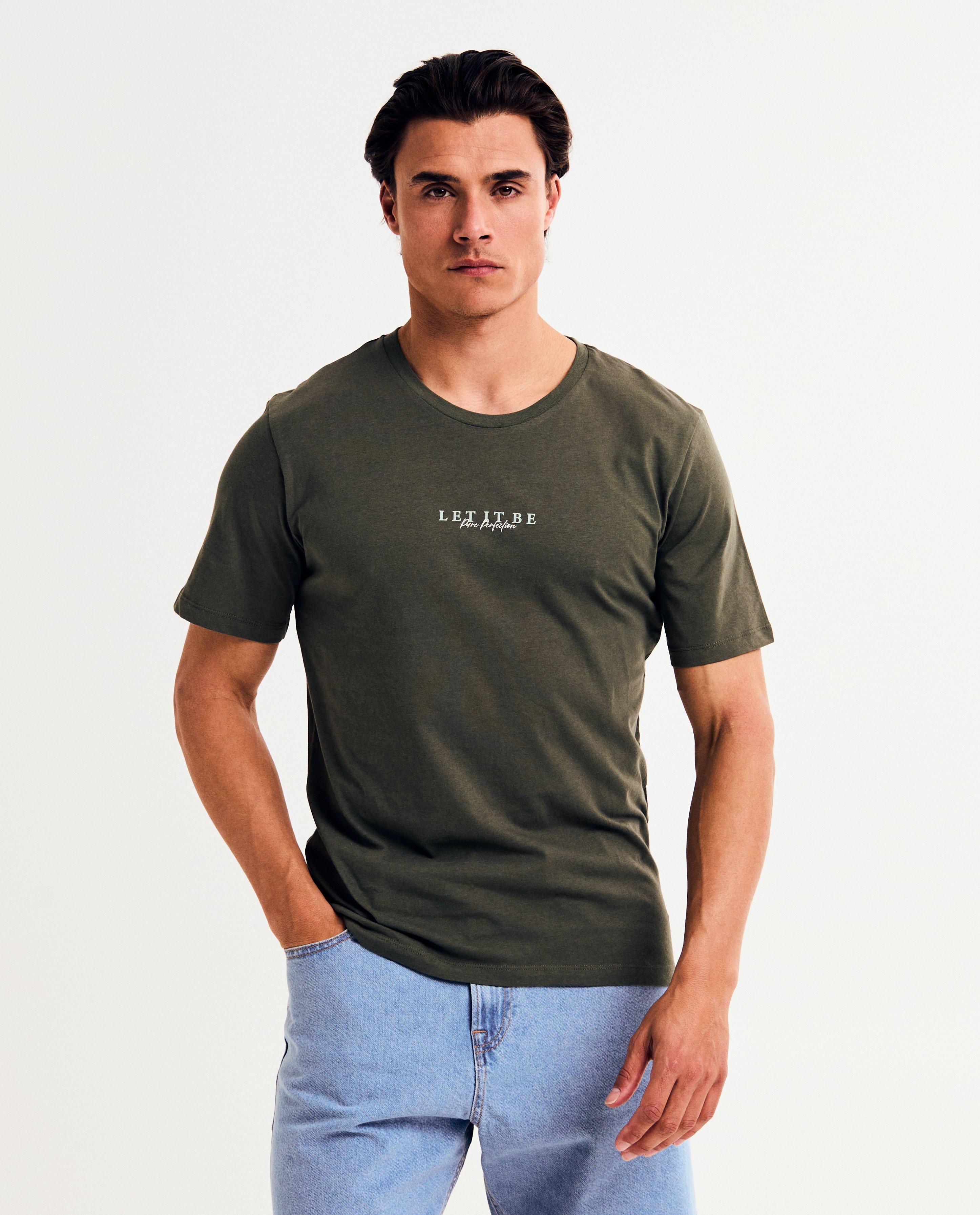 T-shirt met opschrift - null - JJ Rebel