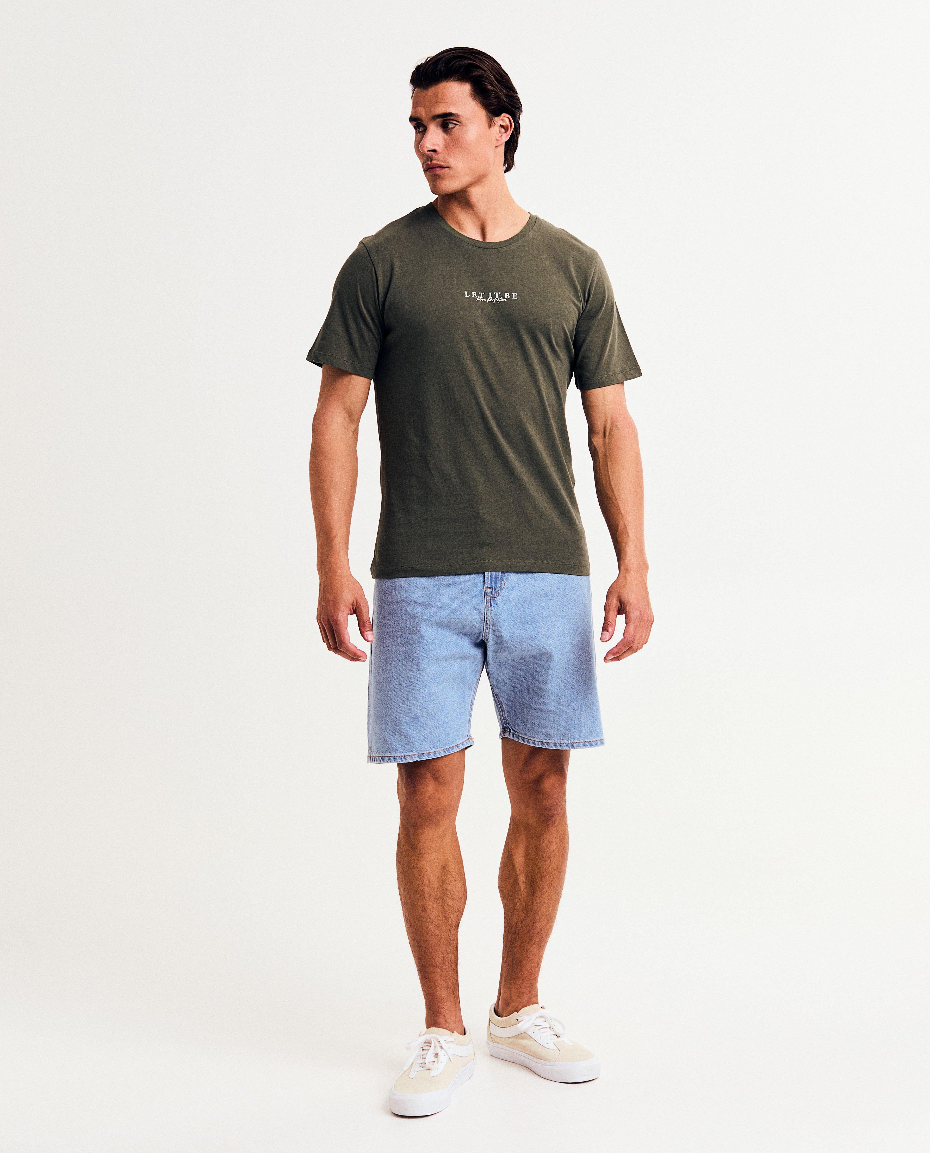 T-shirts - T-shirt met opschrift
