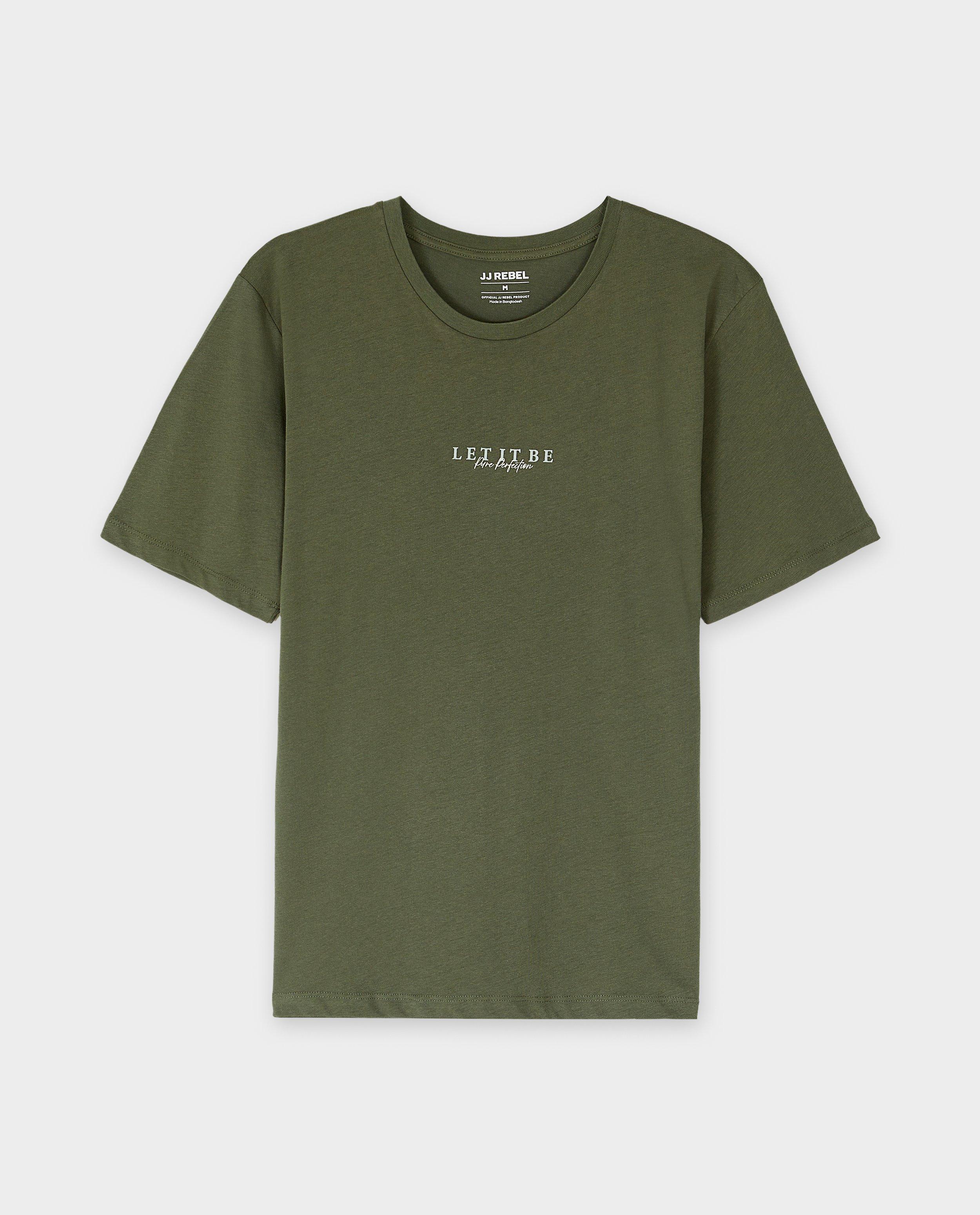 T-shirts - T-shirt met opschrift