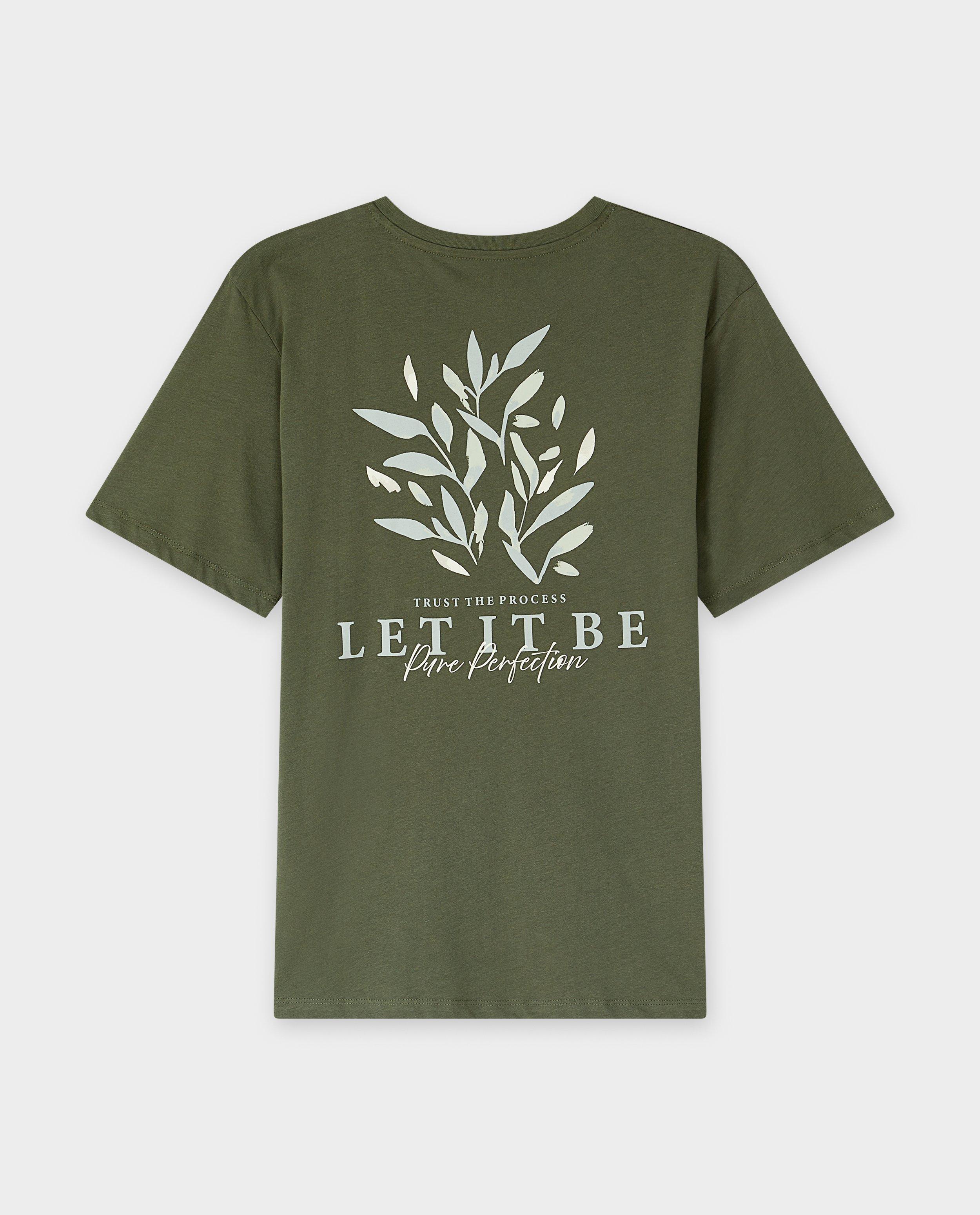 T-shirts - T-shirt met opschrift