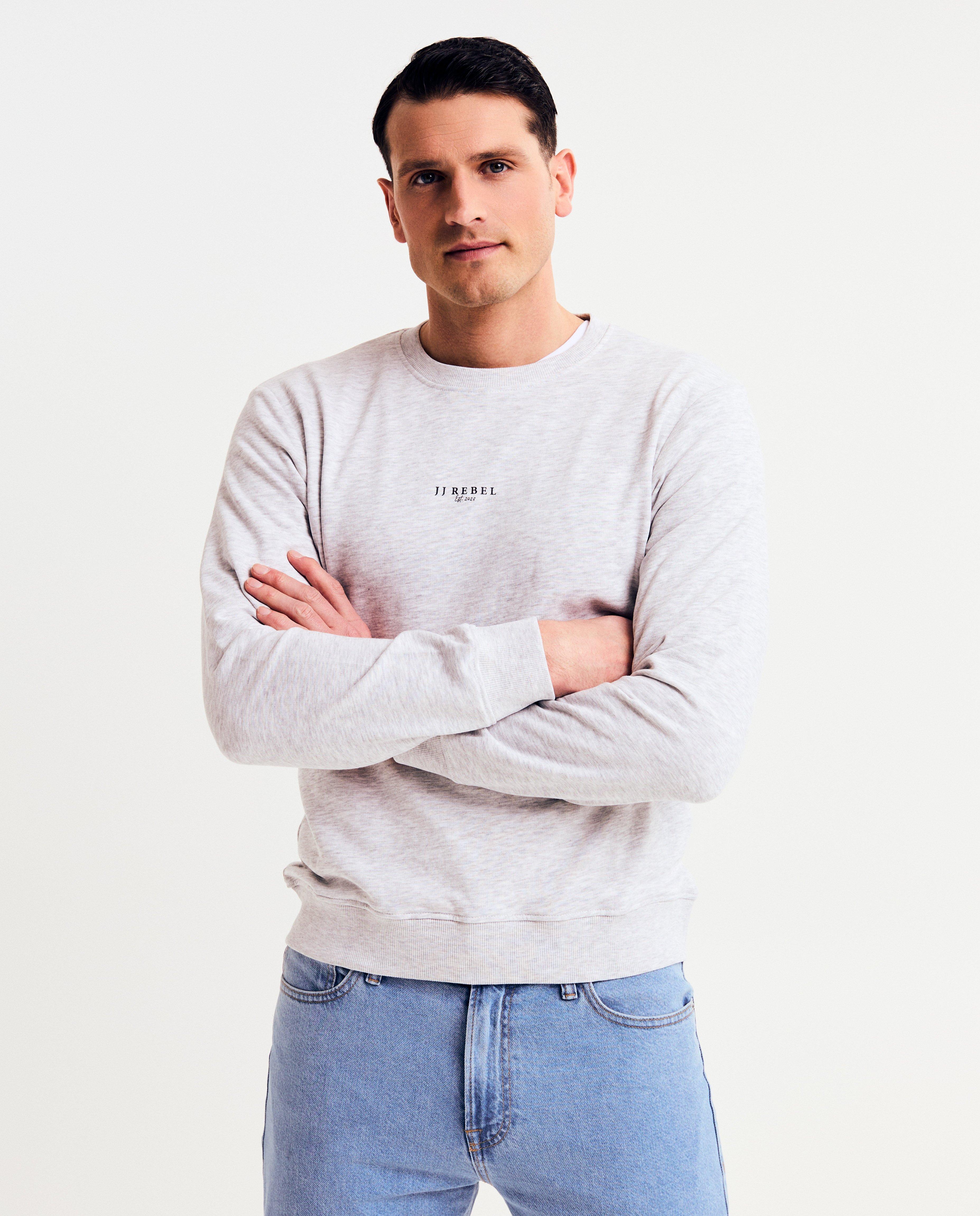 Sweater met opschrift - null - JJ Rebel