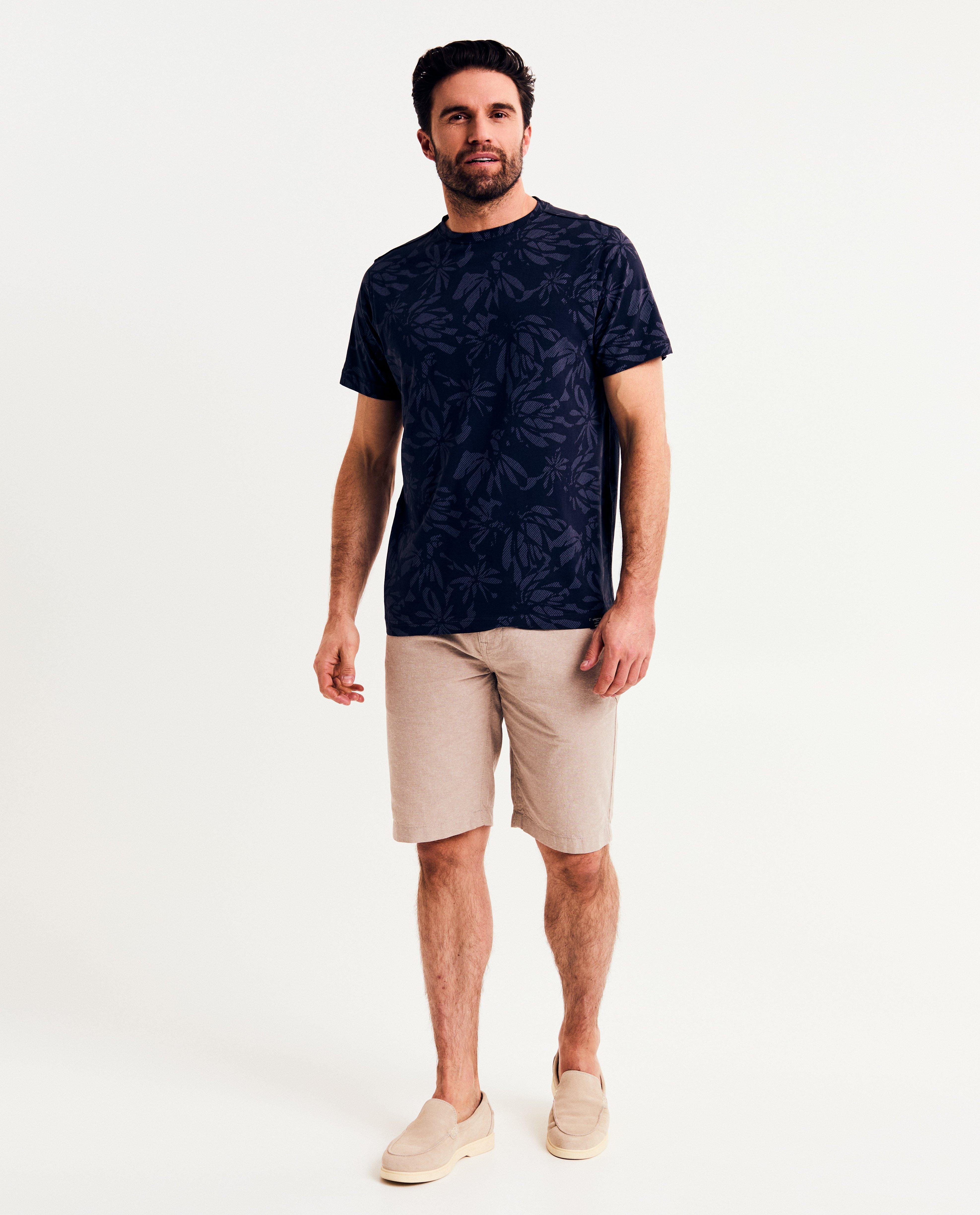 T-shirts - T-shirt met tropische print