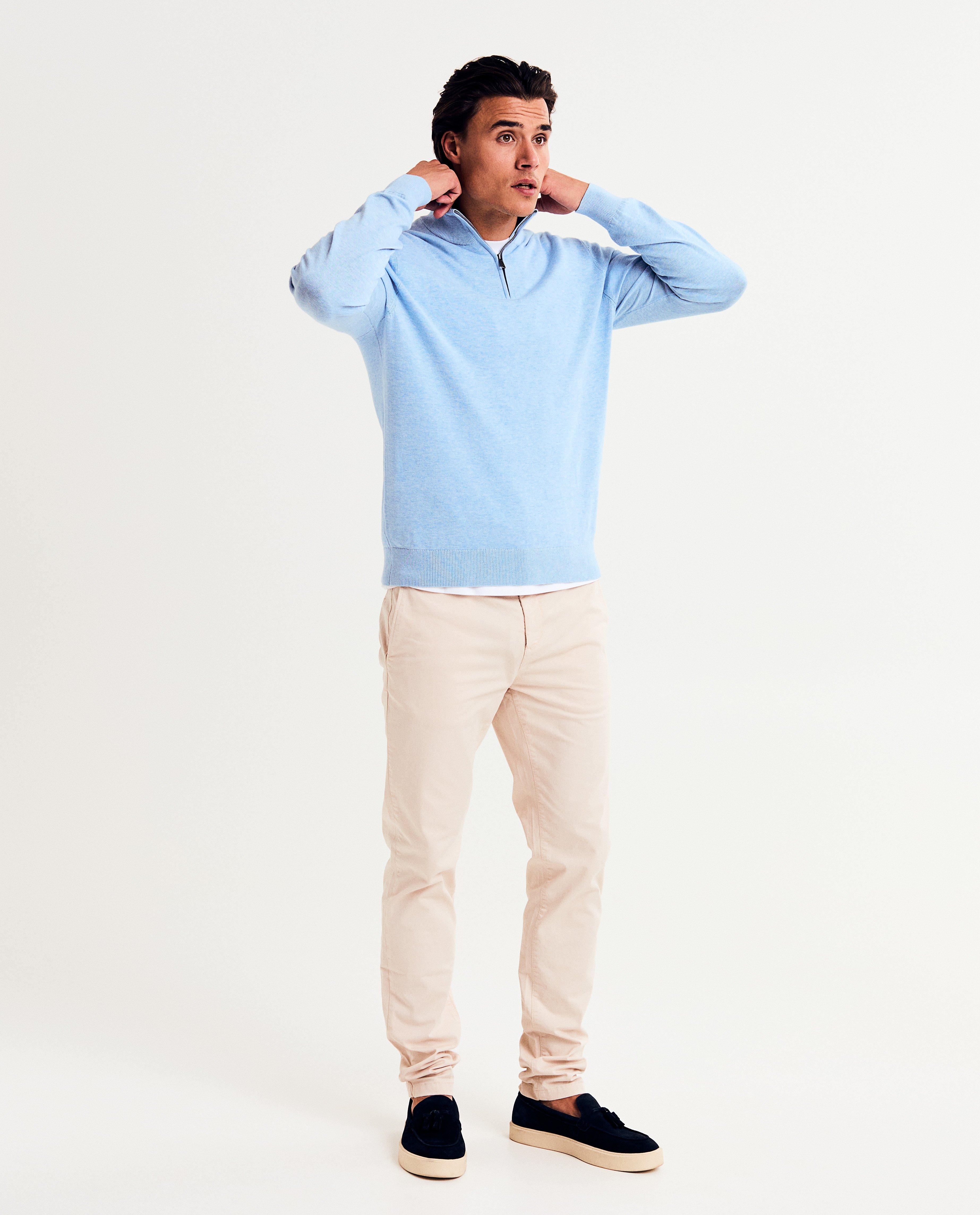Sweaters - Trui met korte rits