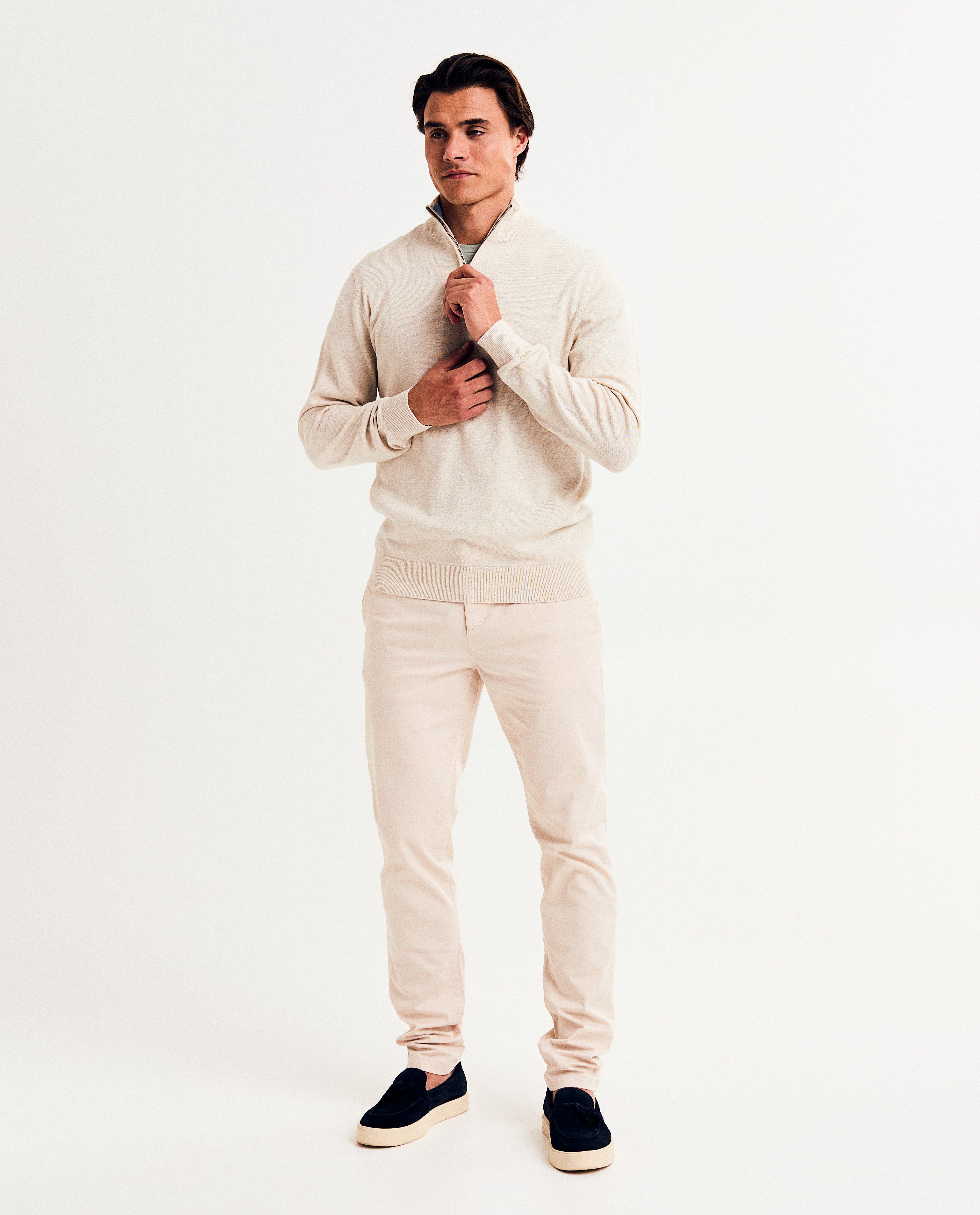 Sweaters - Trui met korte rits