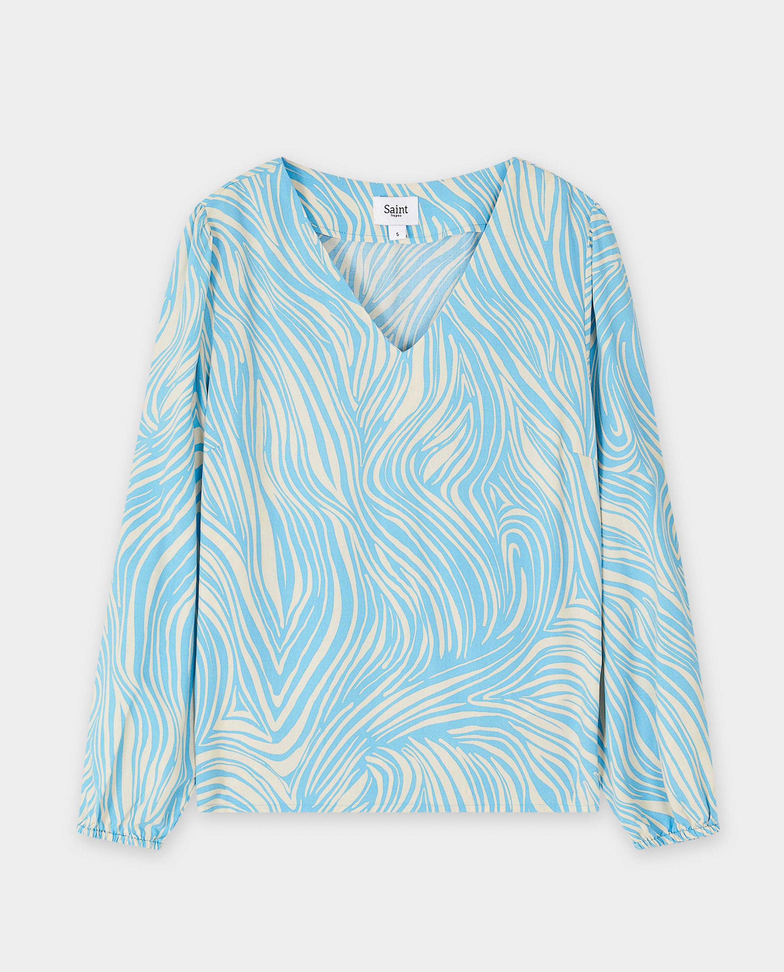 Hemden - Blouse met zebraprint