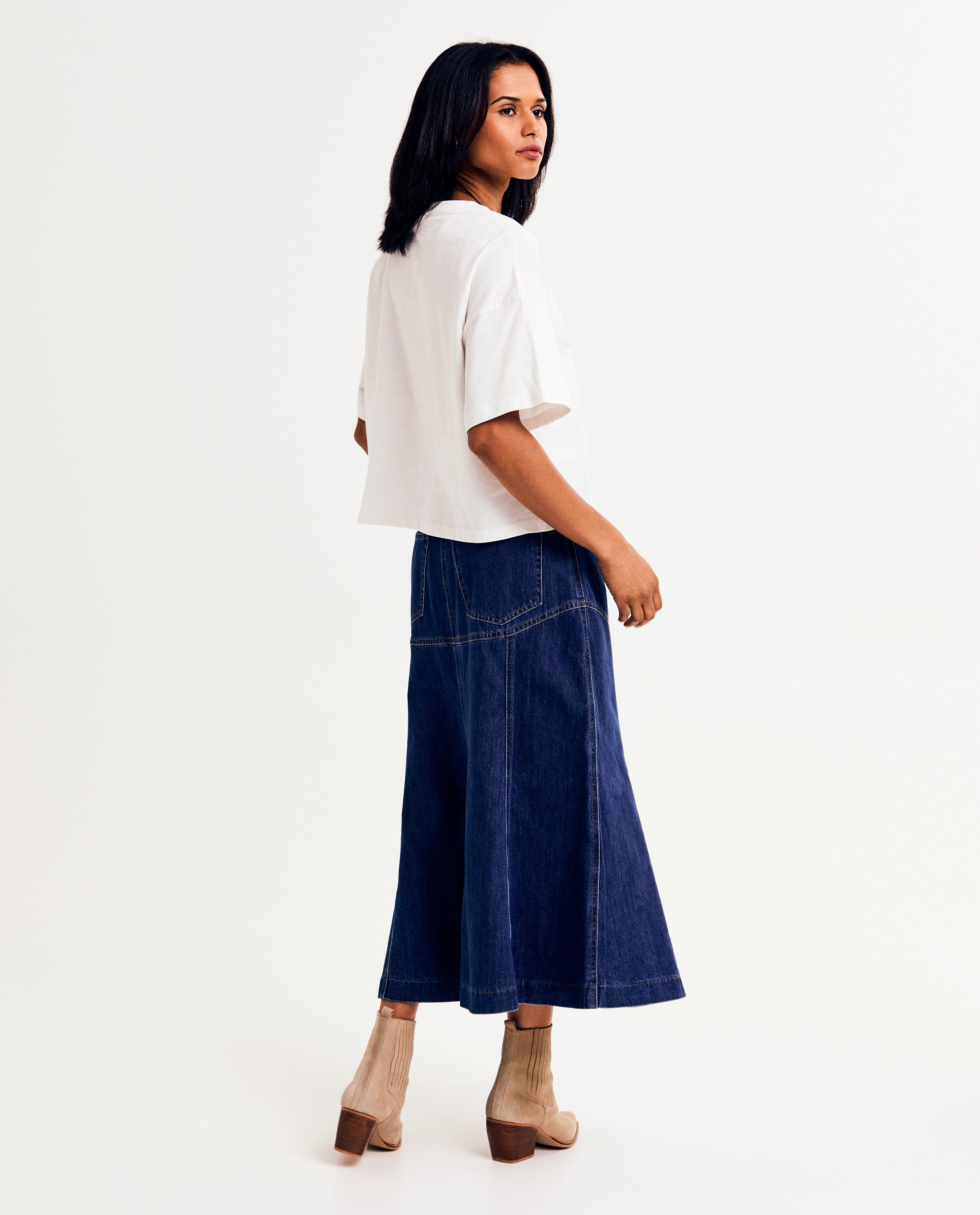 Rokken - Blauwe jeansrok