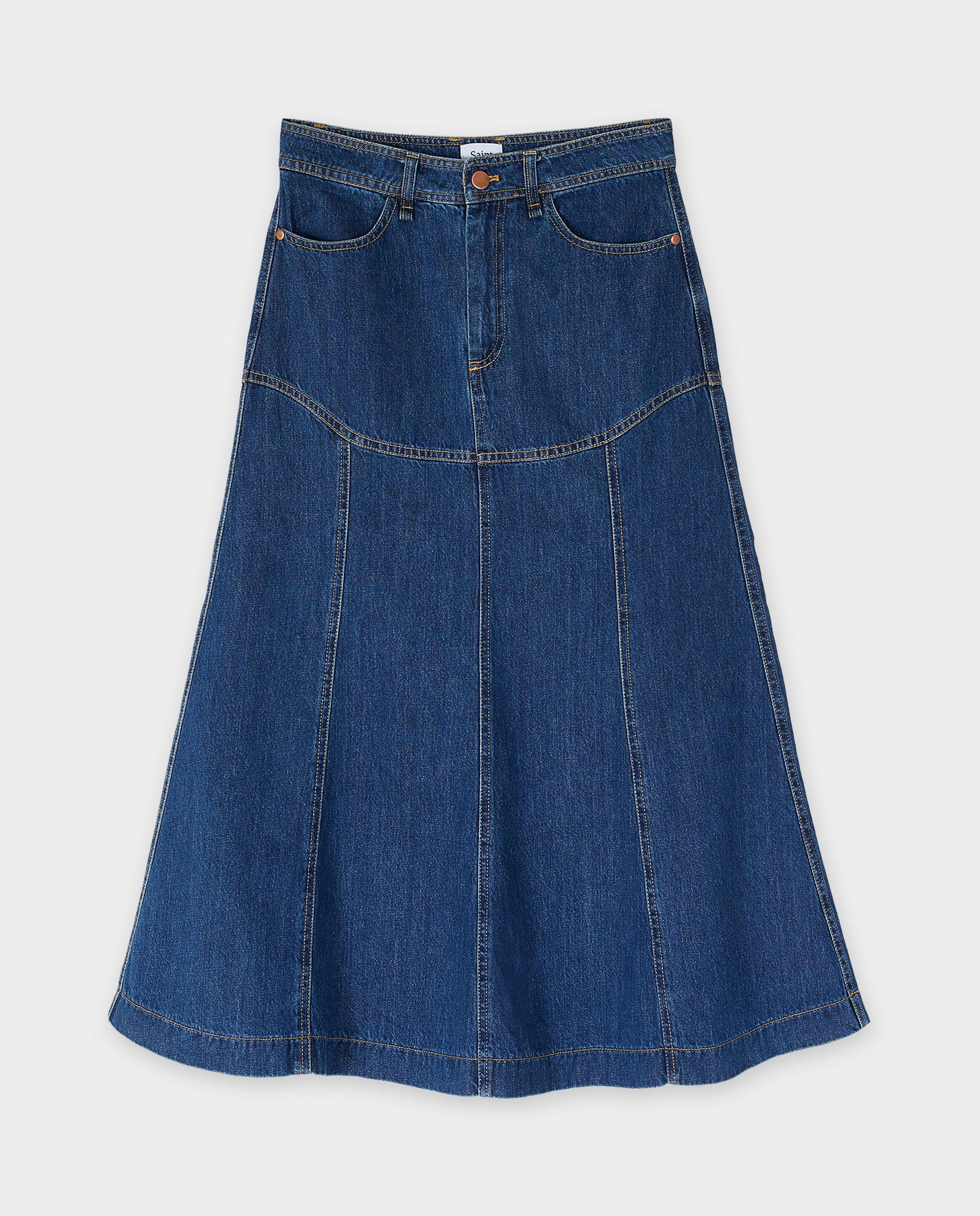 Rokken - Blauwe jeansrok