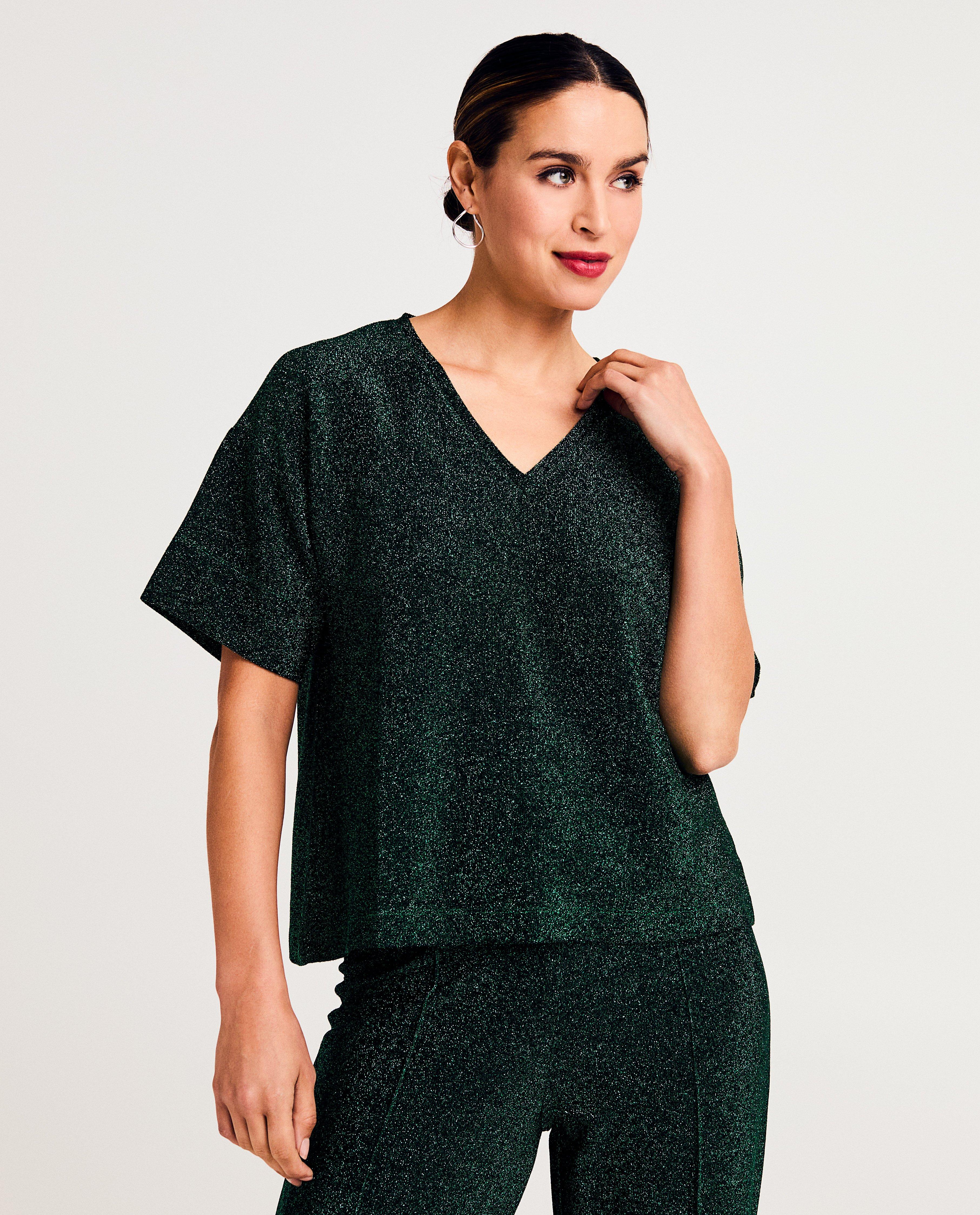 Top met glitter - null - Sora