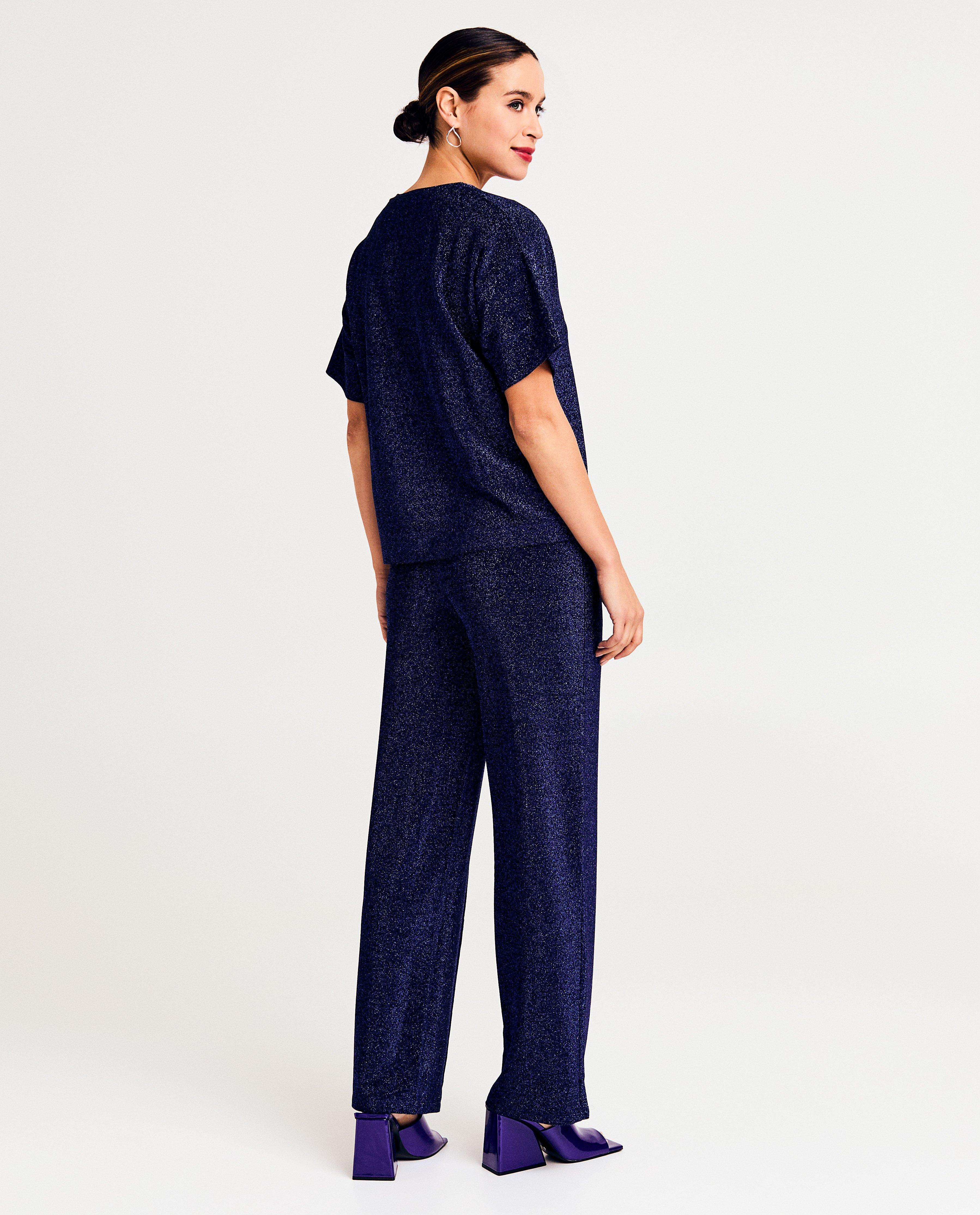 Broeken - Broek met glitter
