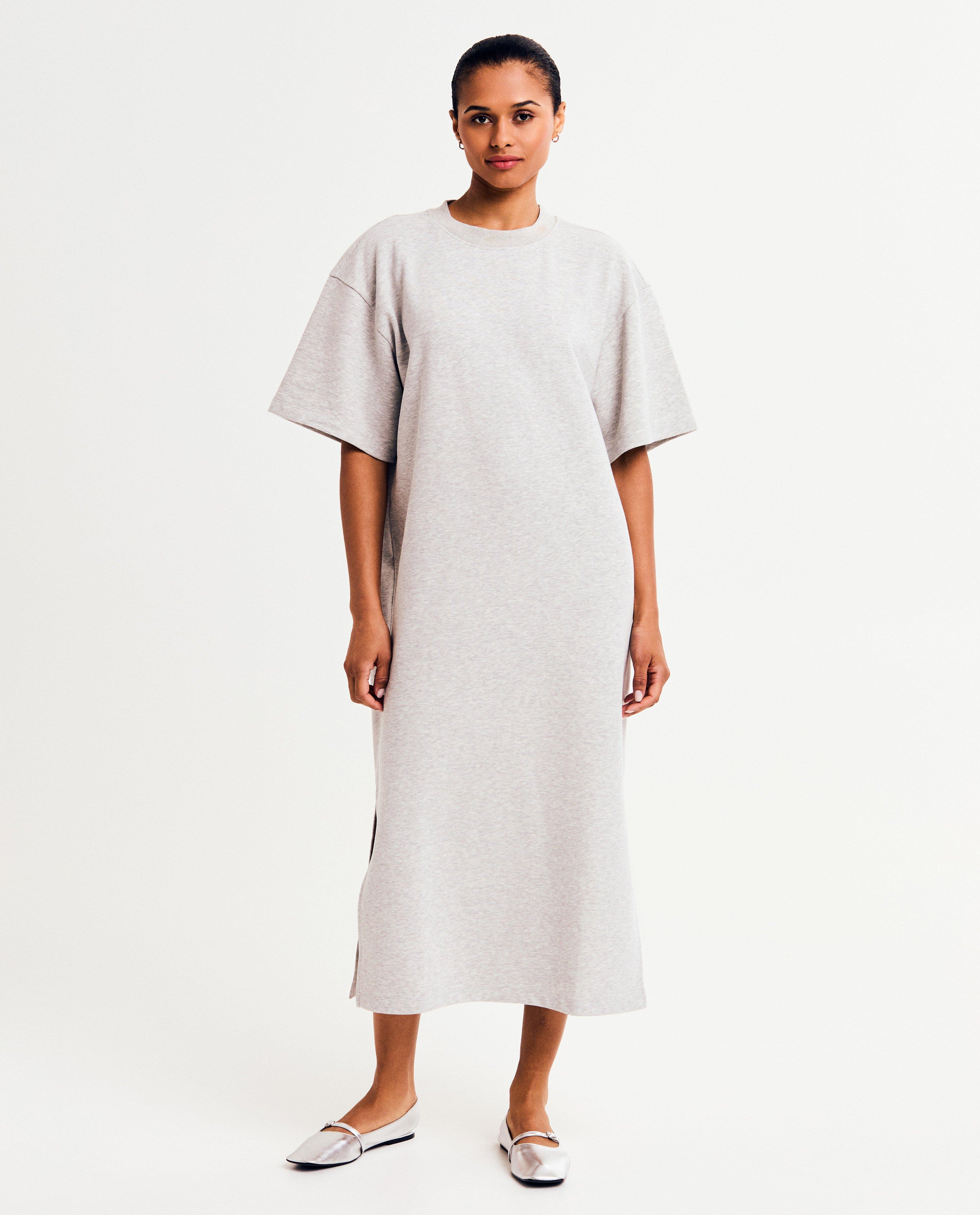 Robes - Robe pull gris