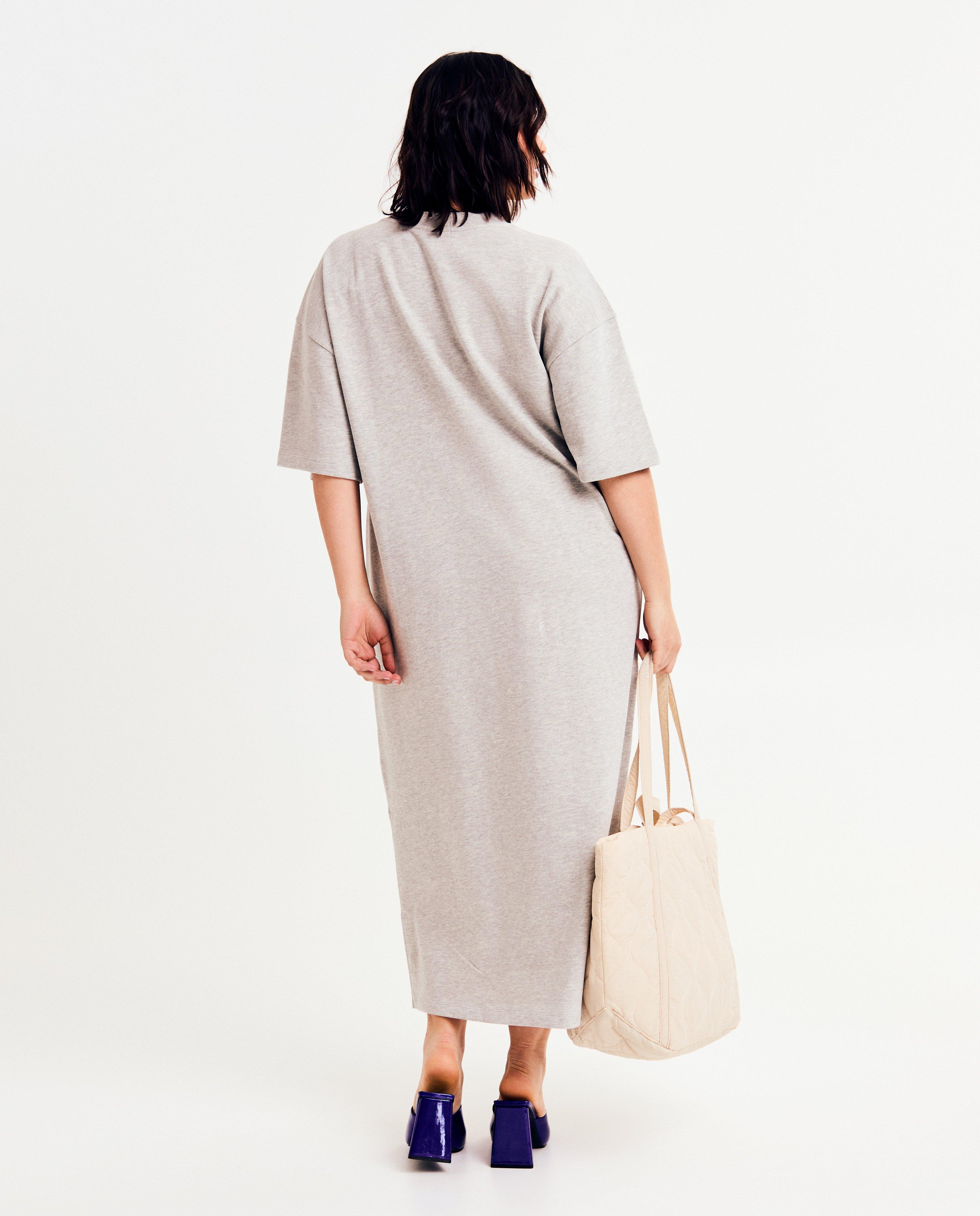 Robes - Robe pull gris