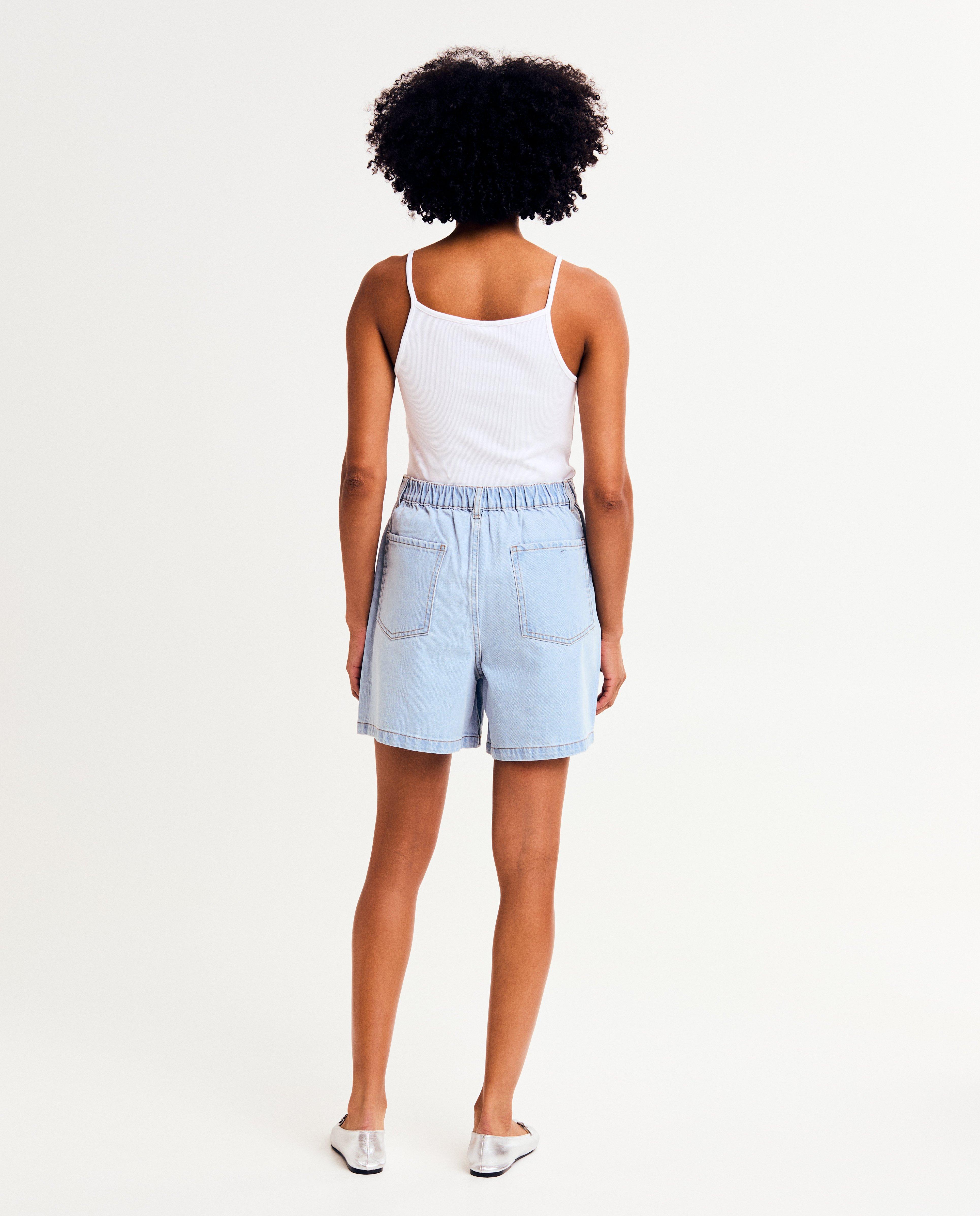 Shorten - Lichtblauwe jeansshort