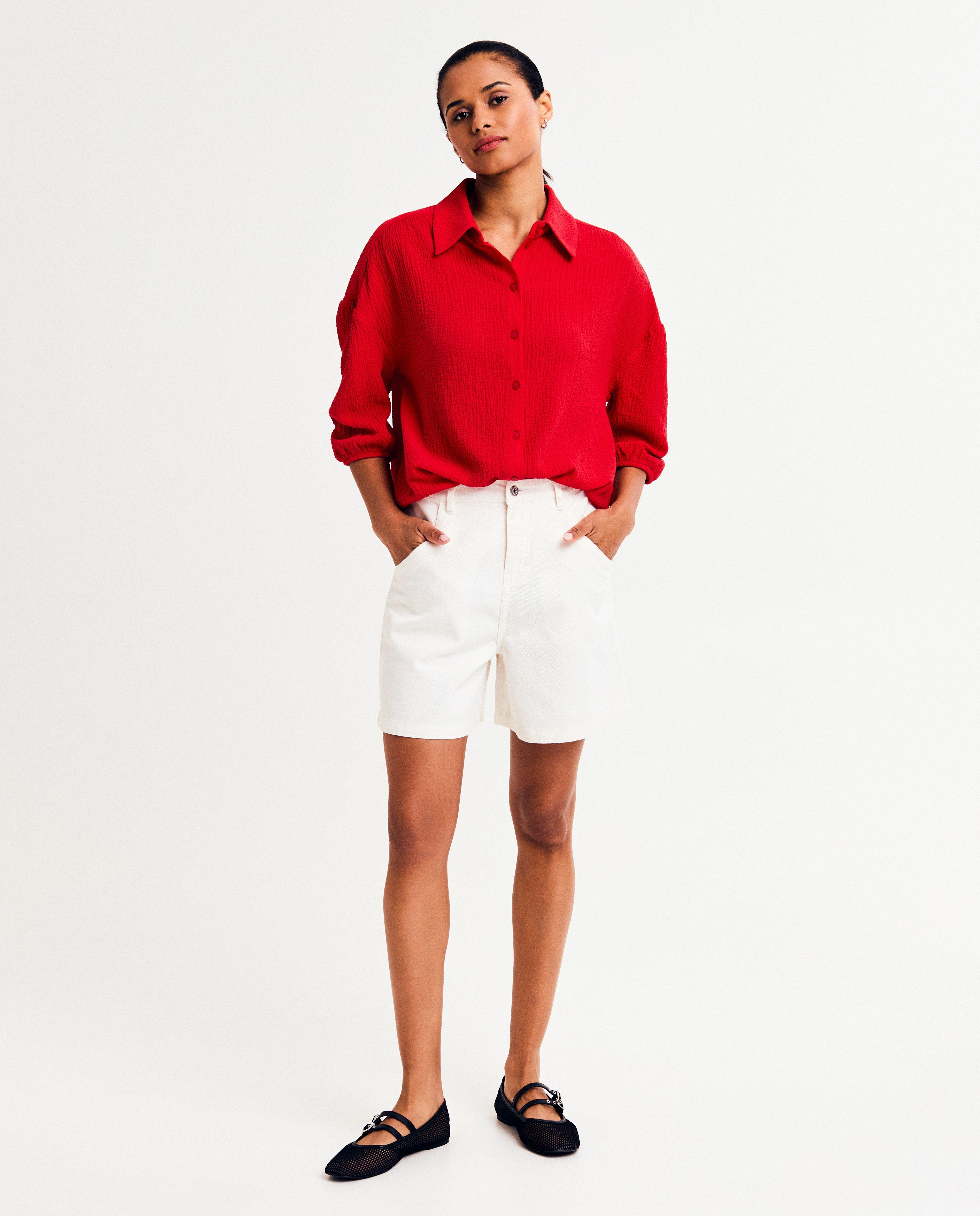 Hemden - Blouse met structuur