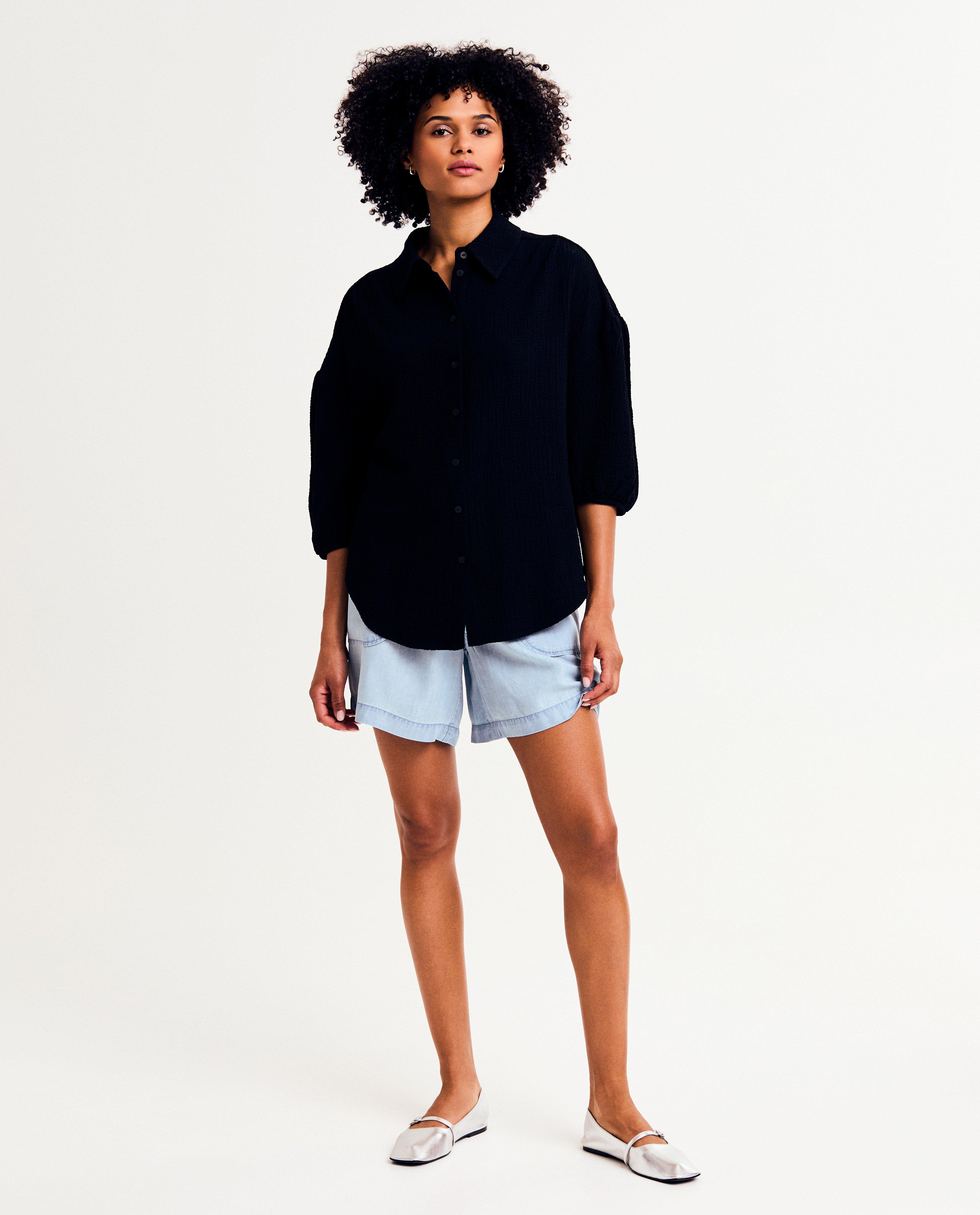 Hemden - Blouse met structuur