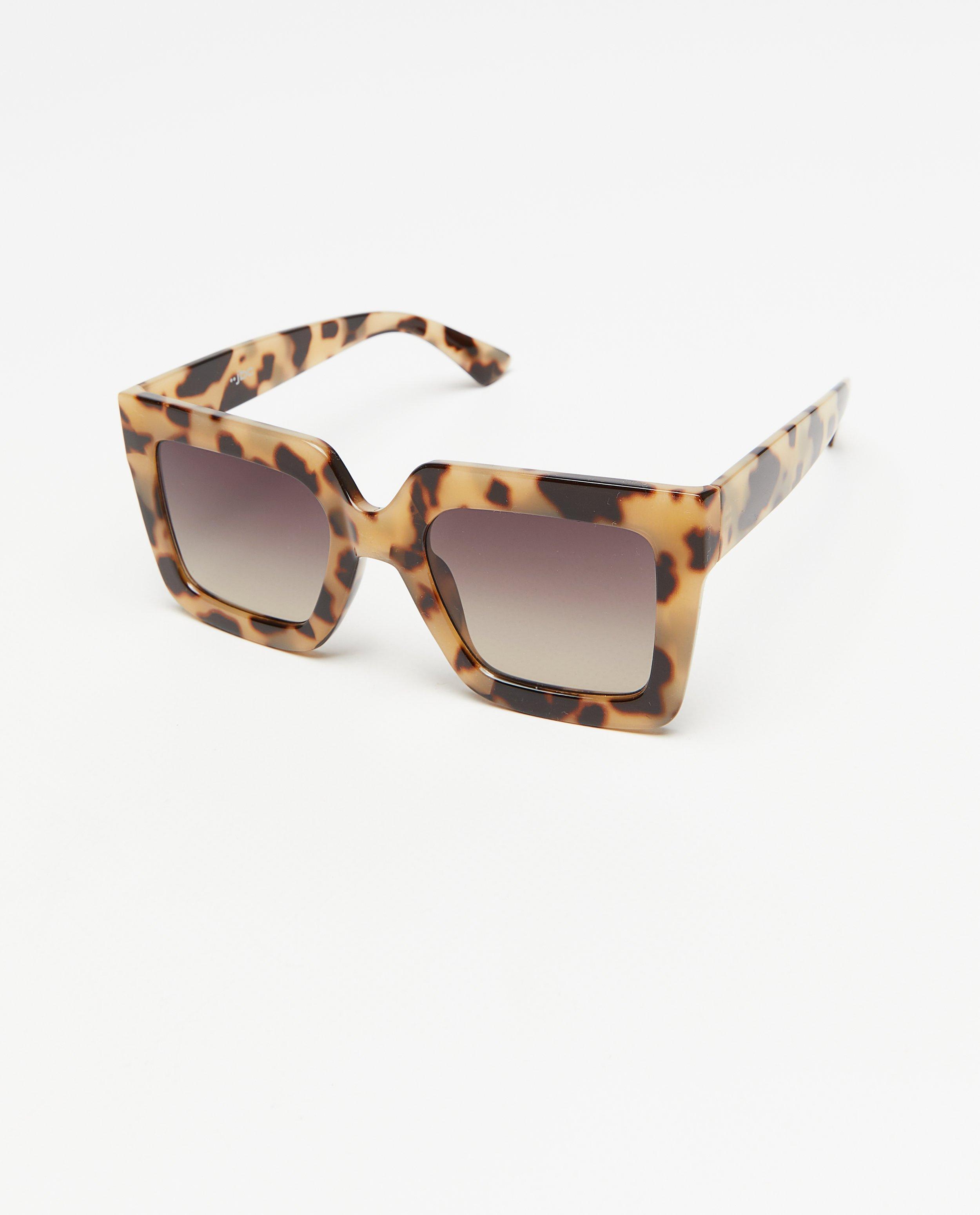 Lunettes de soleil à imprimé léopard - null - Sora