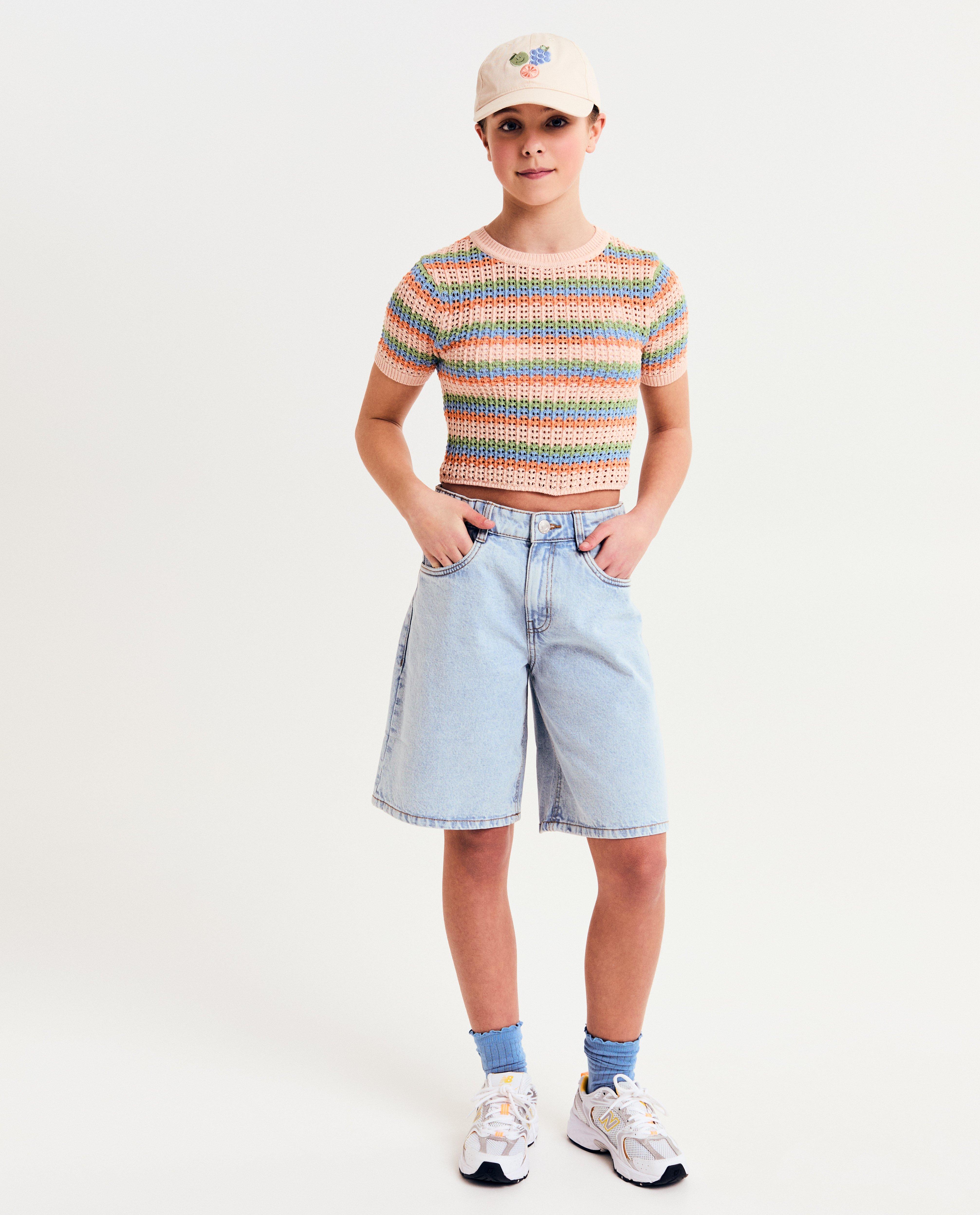 Shorten - Lichtblauwe jeansshort