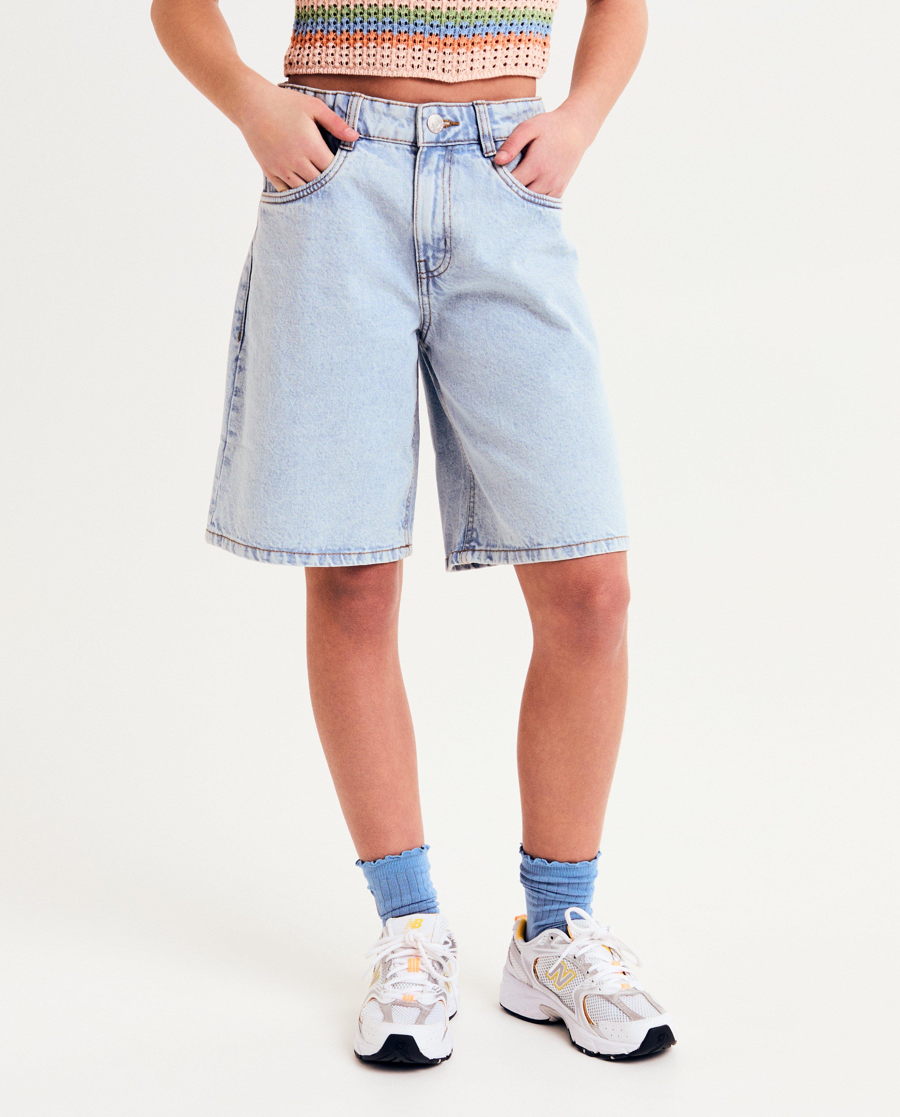 Shorten - Lichtblauwe jeansshort