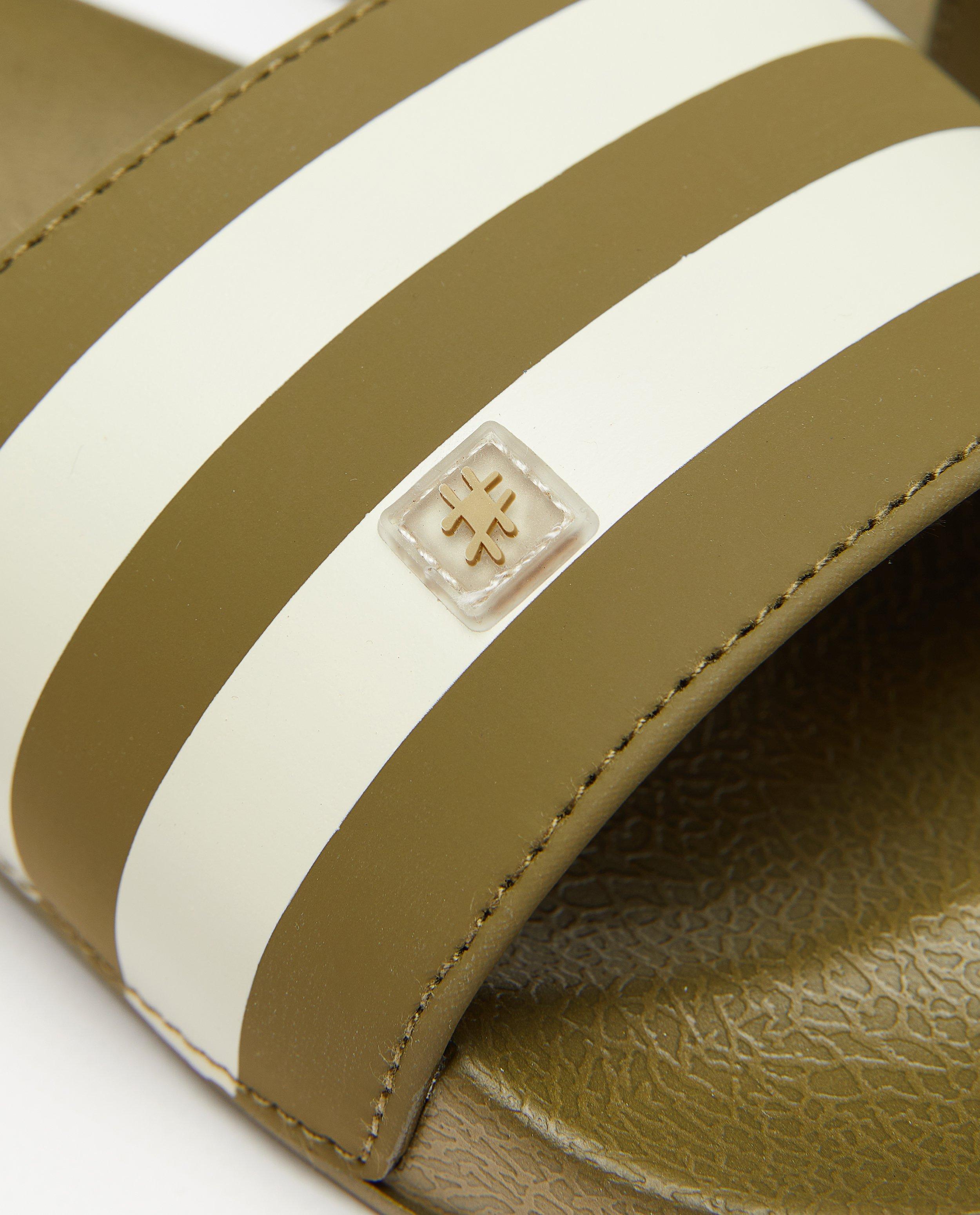 Schoenen - Slippers met strepen, maat 31-39