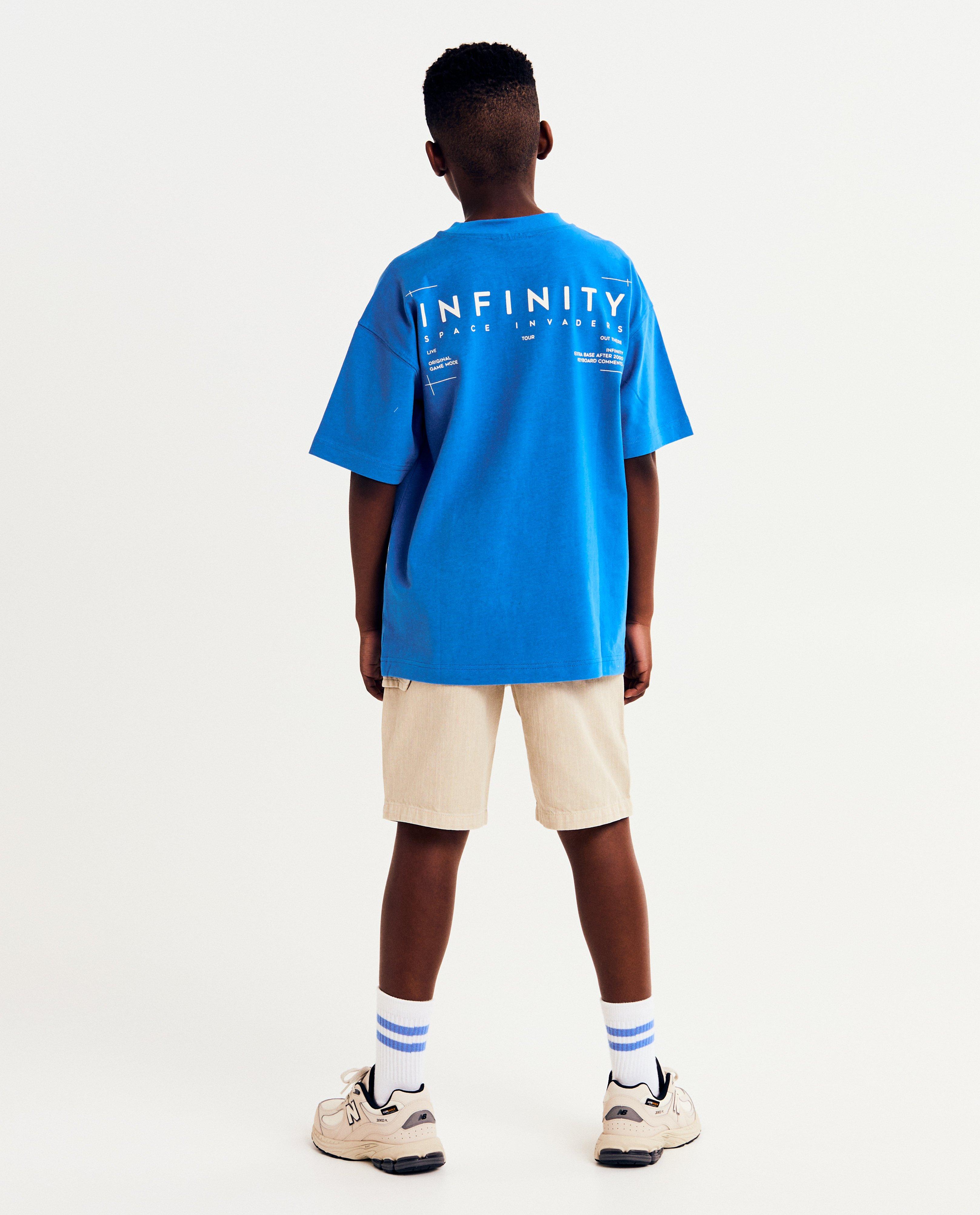 T-shirts - T-shirt met backprint, loose fit