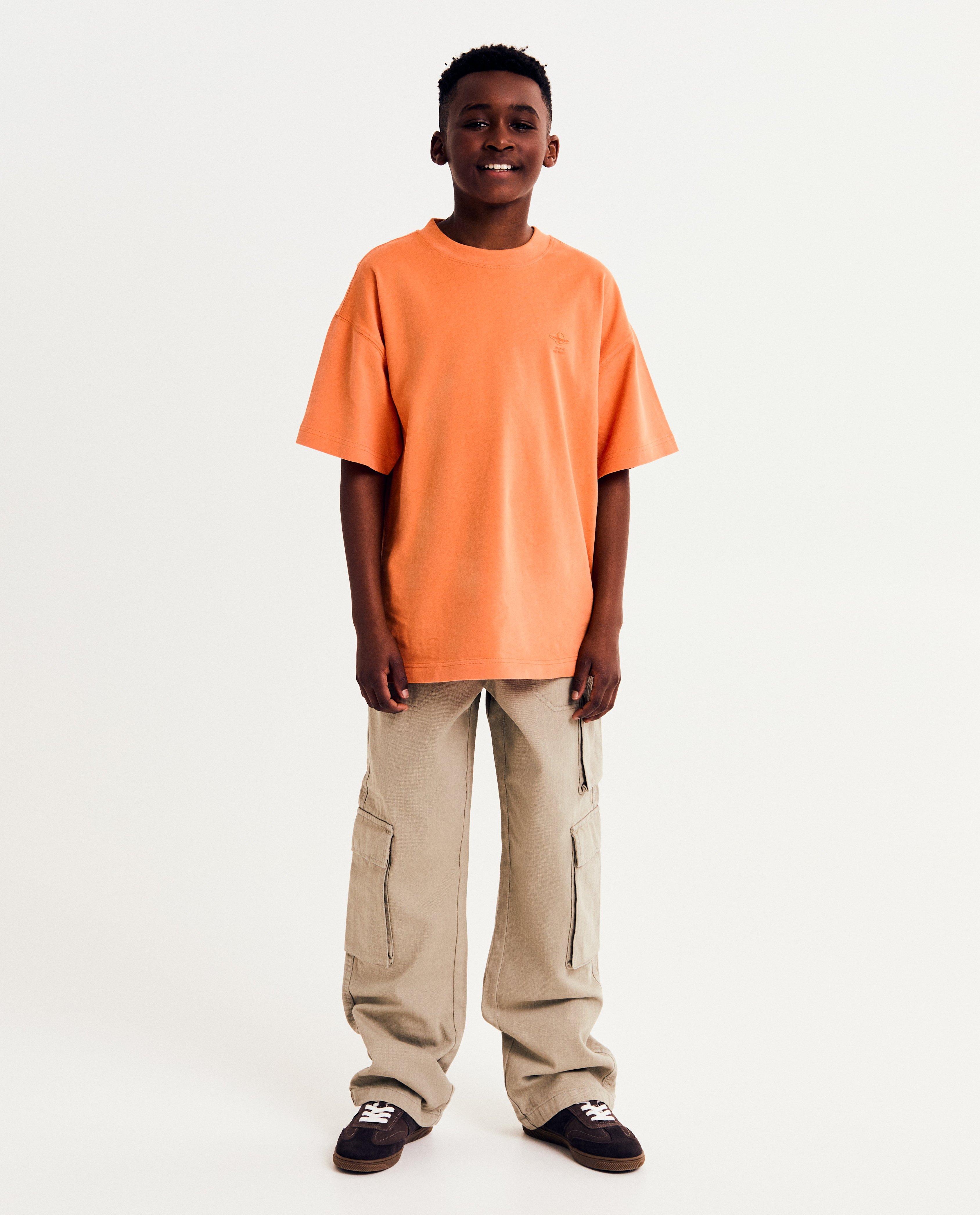 T-shirts - T-shirt avec impression au dos, coupe ample