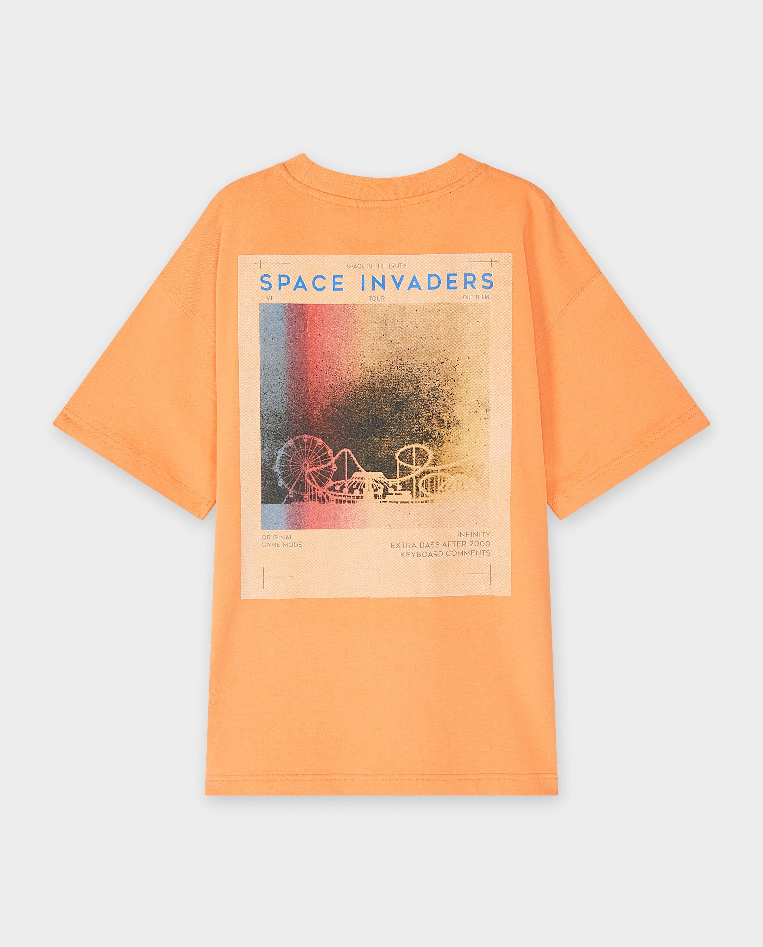 T-shirts - T-shirt avec impression au dos, coupe ample