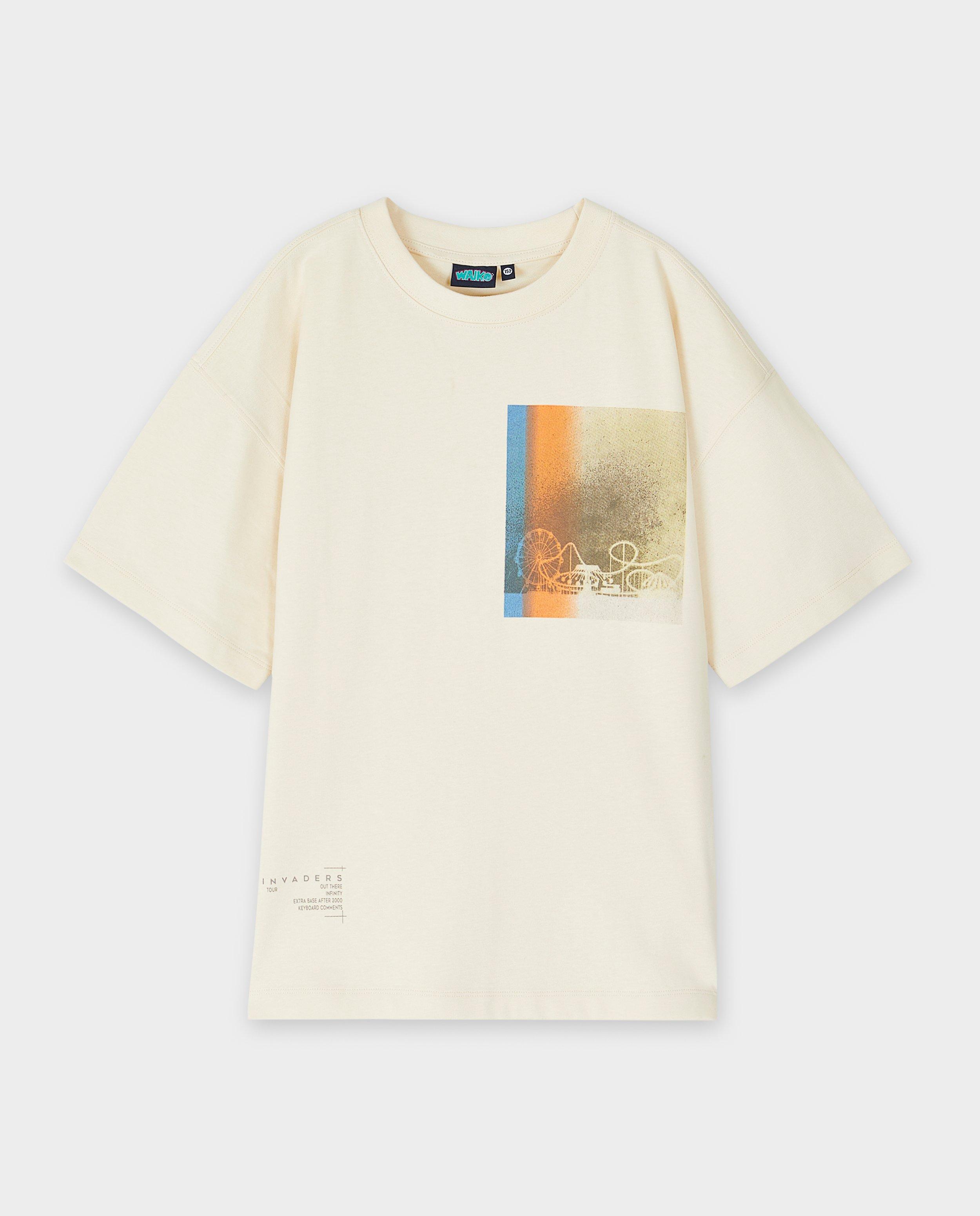T-shirts - T-shirt met print, loose fit